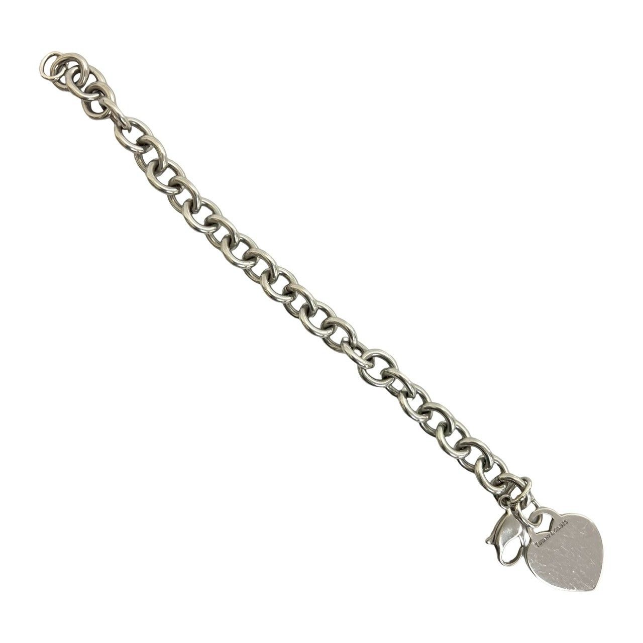 極 美品 TIFFANY&Co. ティファニー リターントゥ ハートタグ シルバー 