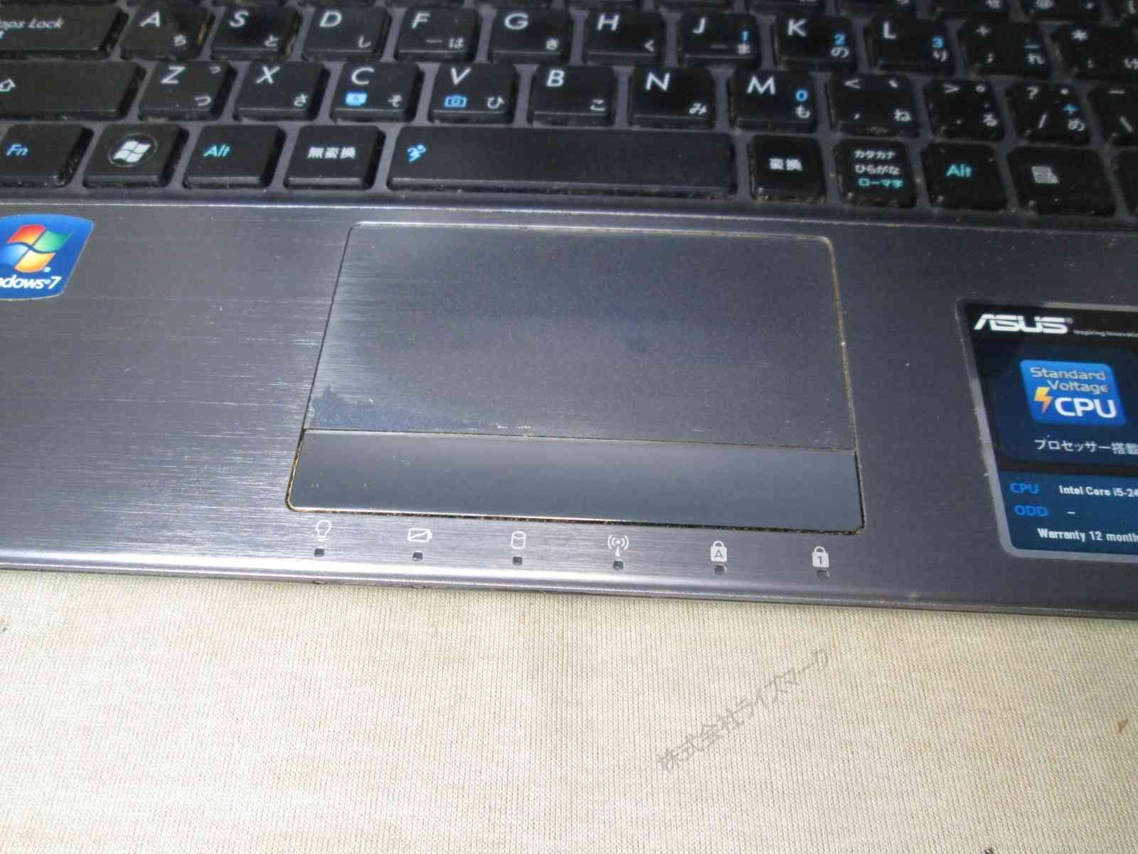 ASUS U24E-PX2430 Core i5 2430M 2.40GHz 4GB□現状品 ASUS U24E 