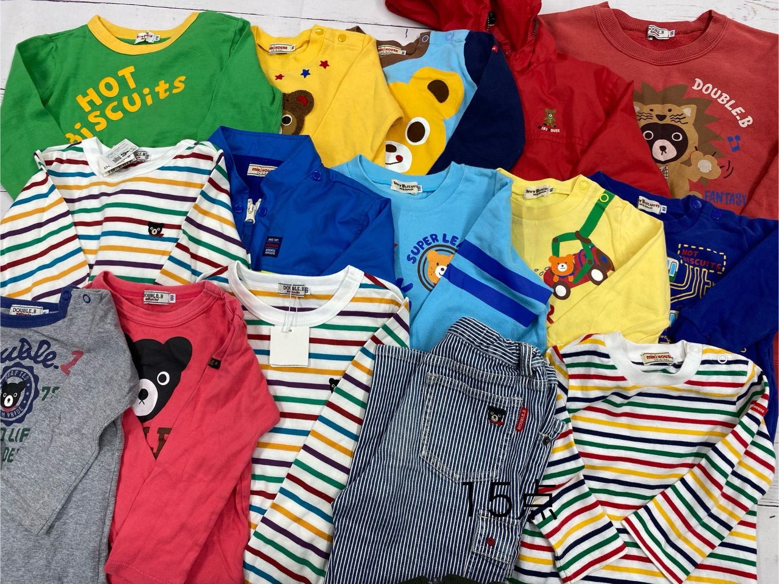 S564☆ ミキハウス系 おまとめ15点 タグ付き入り - メルカリ