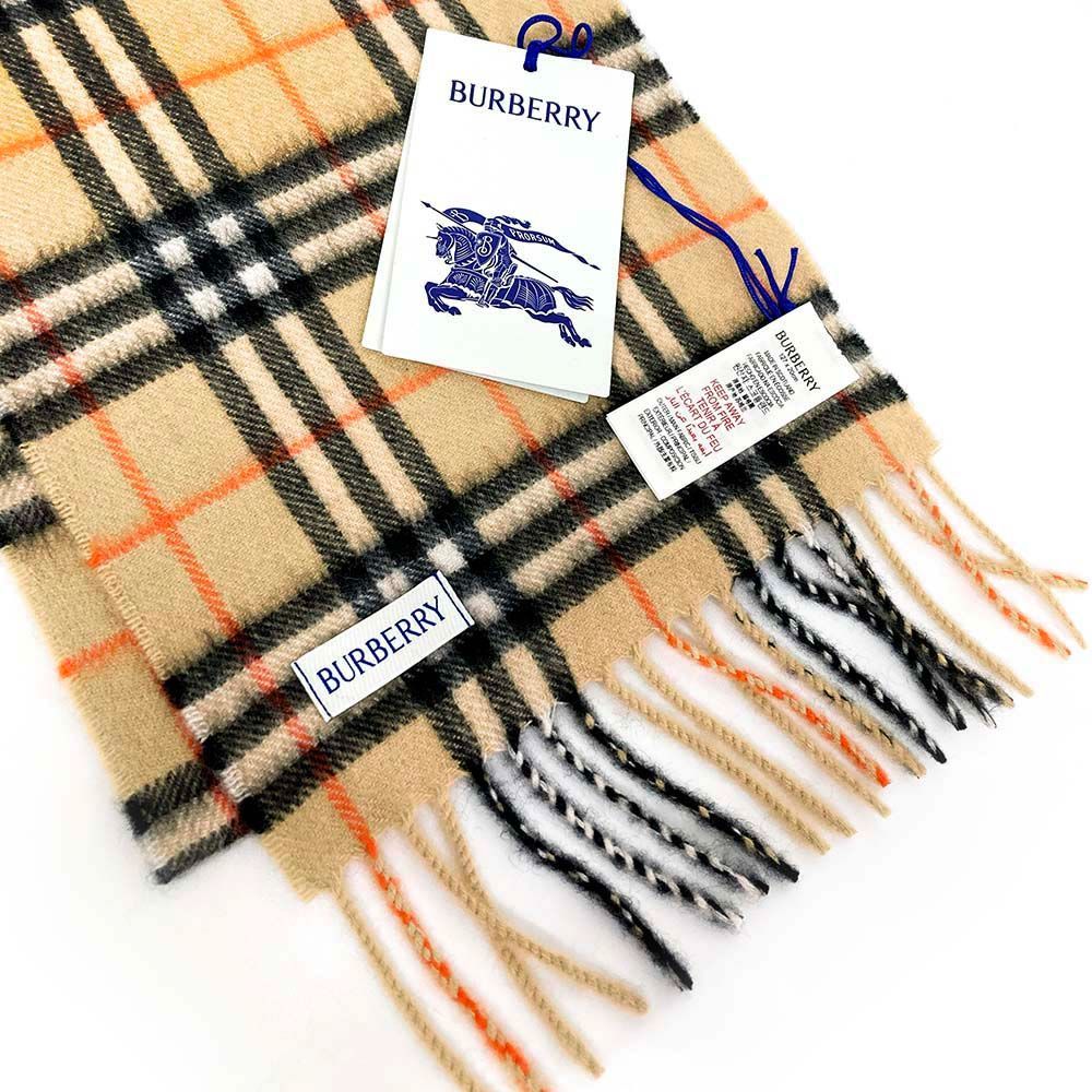 新品 BURBERRY Kids バーバリー キッズ マフラー 8089369 VTG CHK CASH