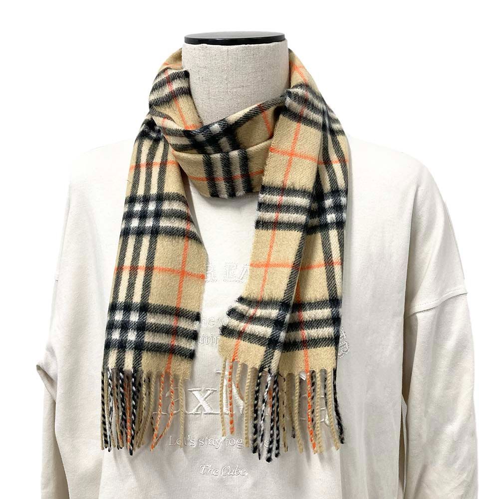 バーバリー　キッズ　マフラー 新品 BURBERRY Kids バーバリー キッズ マフラー 8089369 VTG CHK CASH