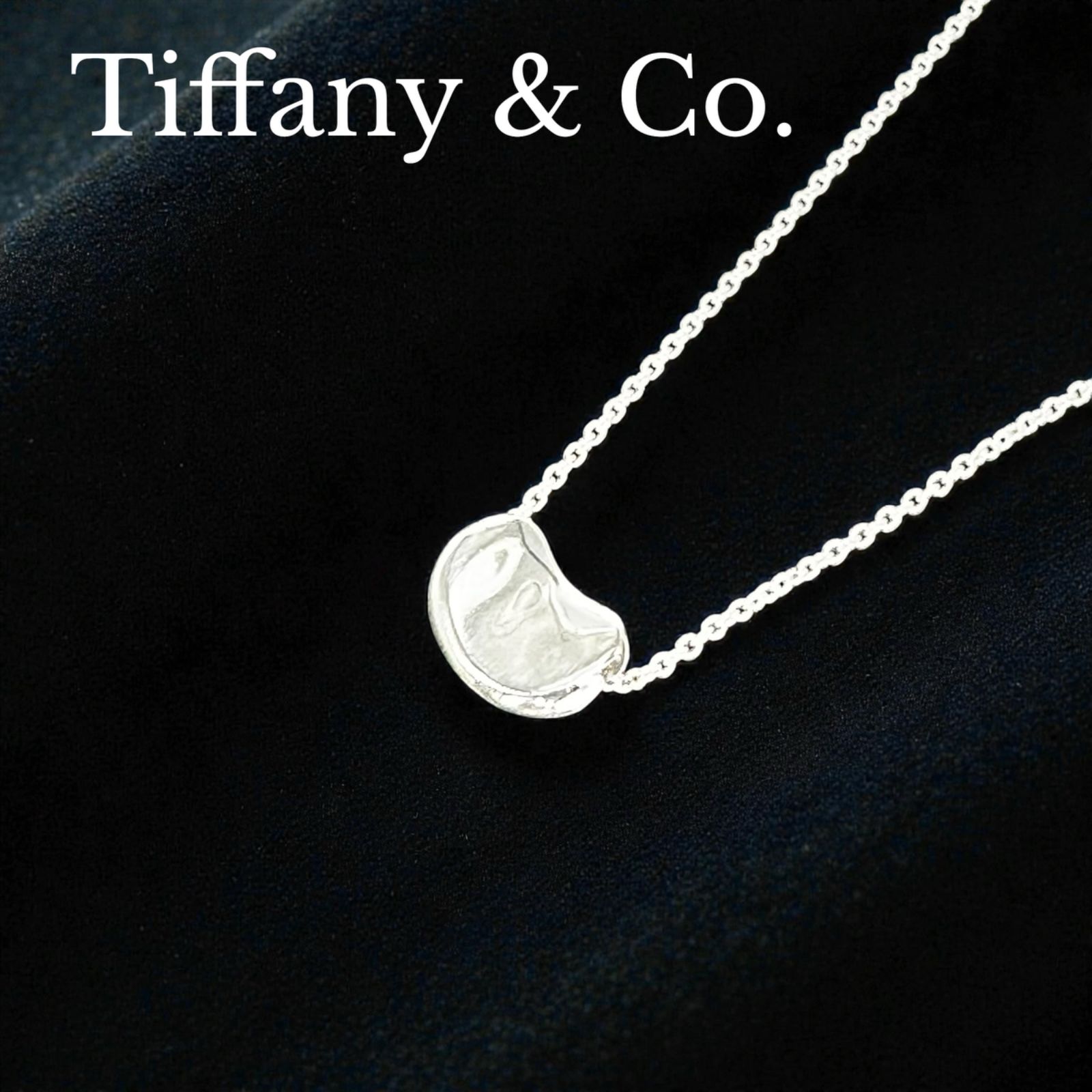 ティファニー ネックレス シルバー 箱付 美品 正規品 [Bean] [Chain 
