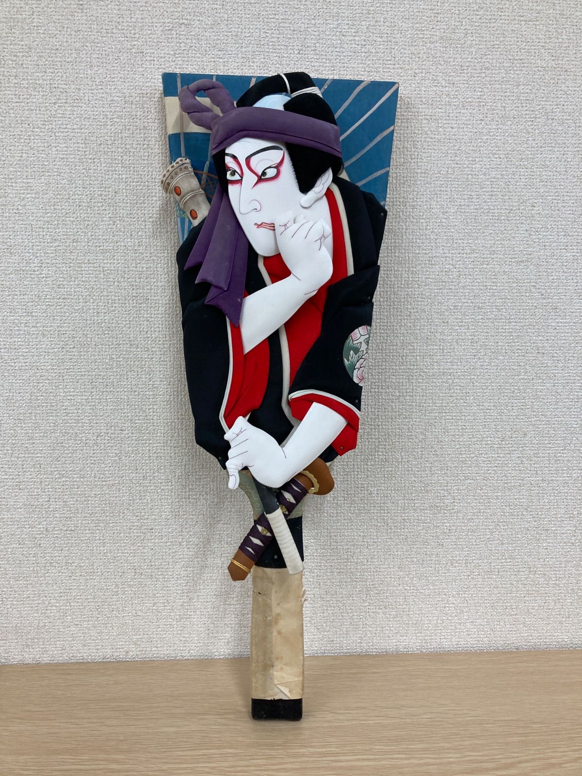 5 江戸 押絵 歌舞伎 木製 羽子板 助六【その他】【2】 - メルカリ
