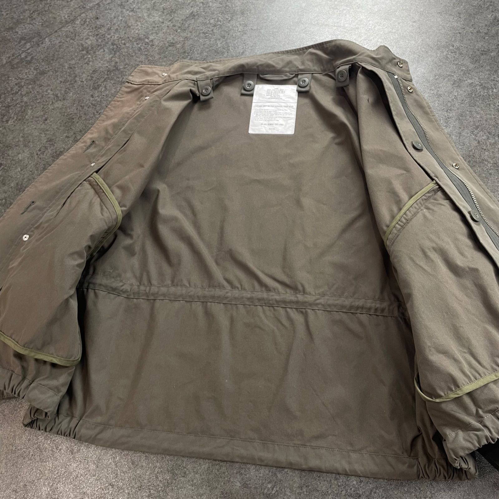 WYM LIDNM LAYERED 3WAY MILITARY BLOUSON SHORT M-65 ウィム バイ 