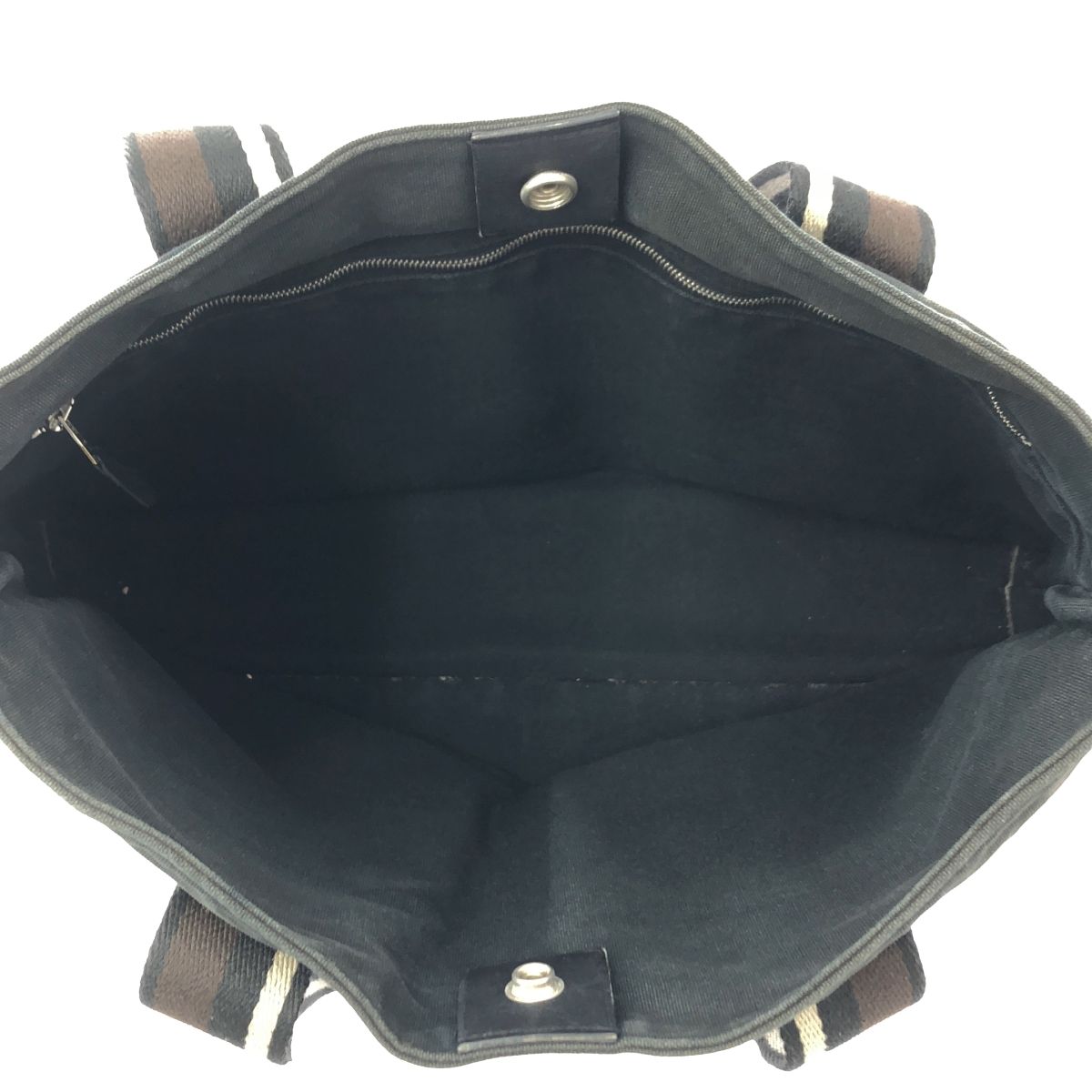 HERMES / エルメス | トロカ ホリゾンタルMM トートバッグ | ブラック