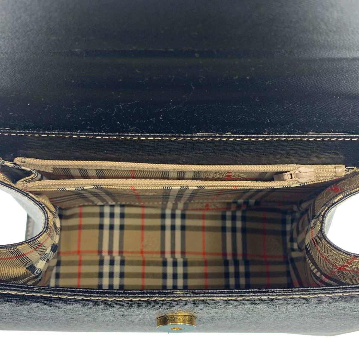 バッグ 【美品】 Burberrys / バーバリーズ | レザー ロゴプレート 
