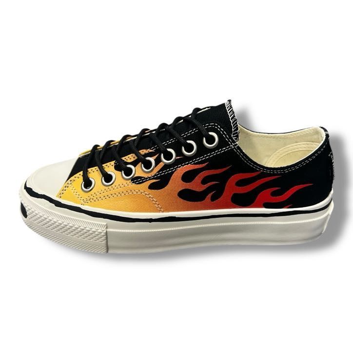 参考上代33,000円 未使用品 KAMIYA 25SS JOEY FIRE PATTERN VULCANIZED