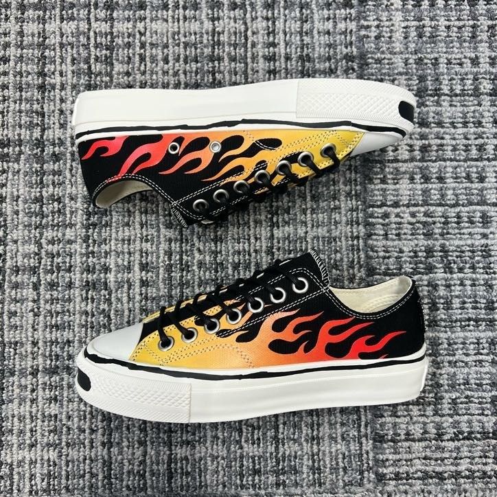 参考上代33,000円 未使用品 KAMIYA 25SS JOEY FIRE PATTERN VULCANIZED
