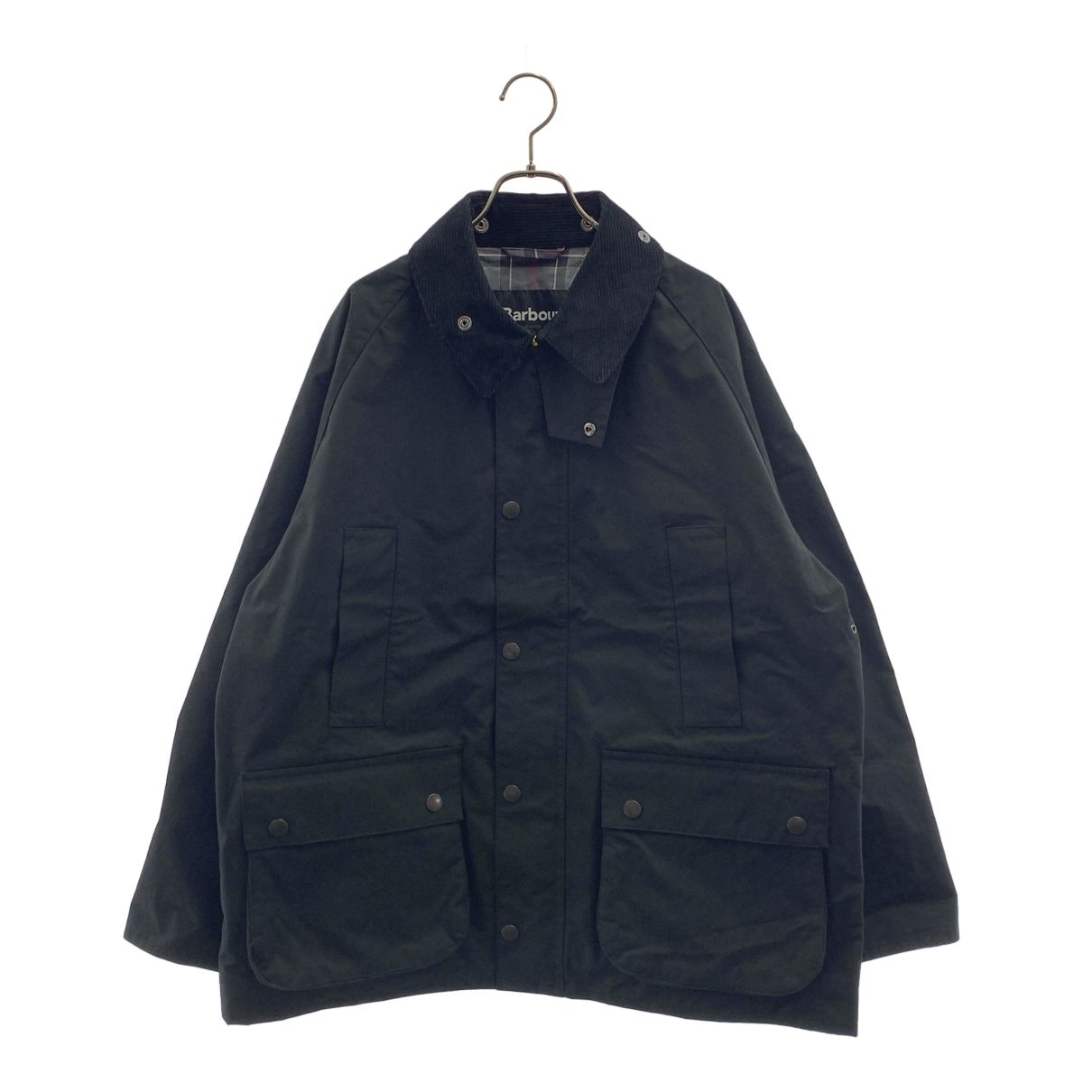 【美品】  Barbour / バブアー | 2025AW | for MARKAWARE / マーカウェア & EDIFICE BEDALE / ビデイル オーバー ジャケット | 2 | black | メンズ 美品】 Barbour / バブアー | 2025AW | for MARKAWARE / マーカウェア