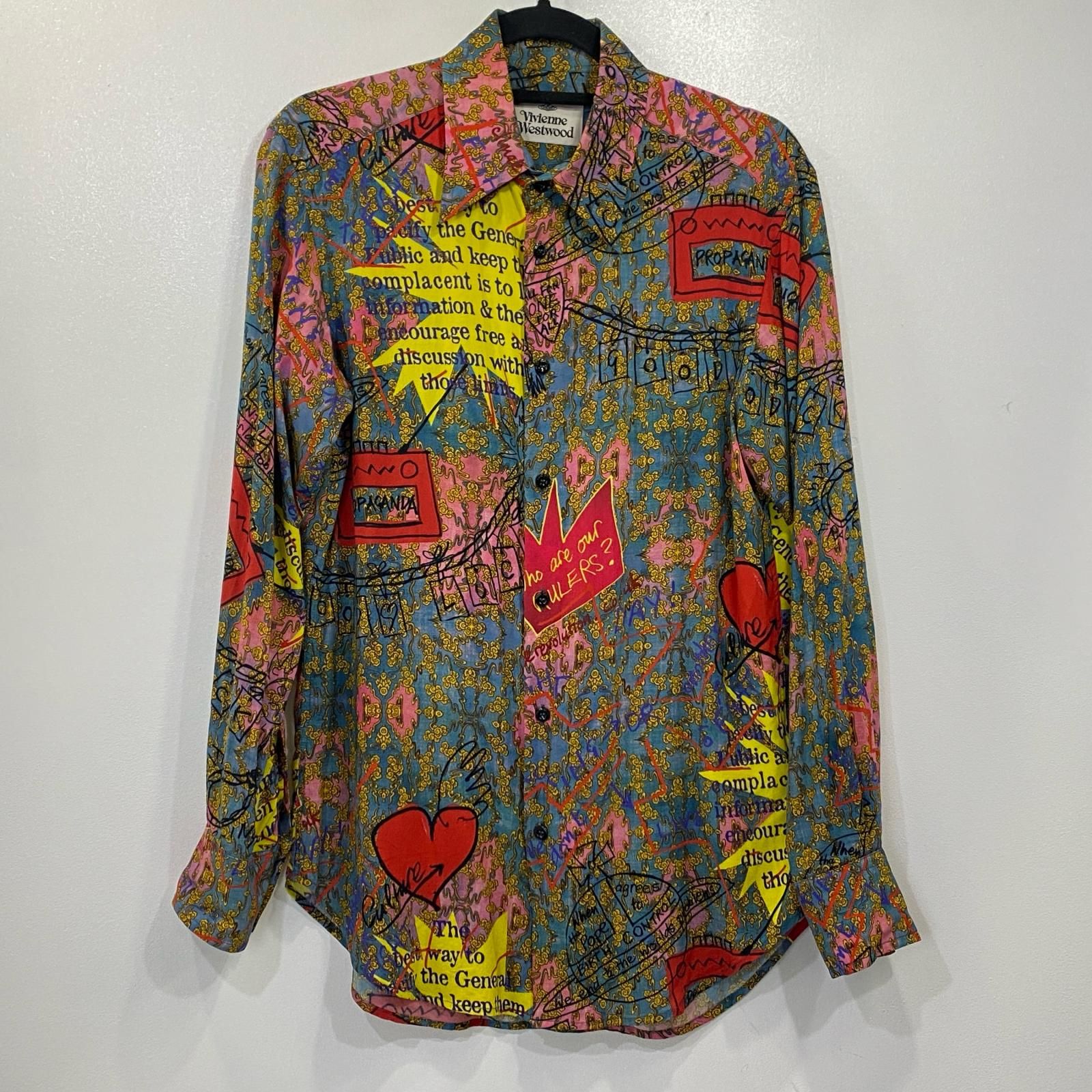 Vivienne Westwood 長袖シャツ 44 ダークネイビー Vivienne Westwood 