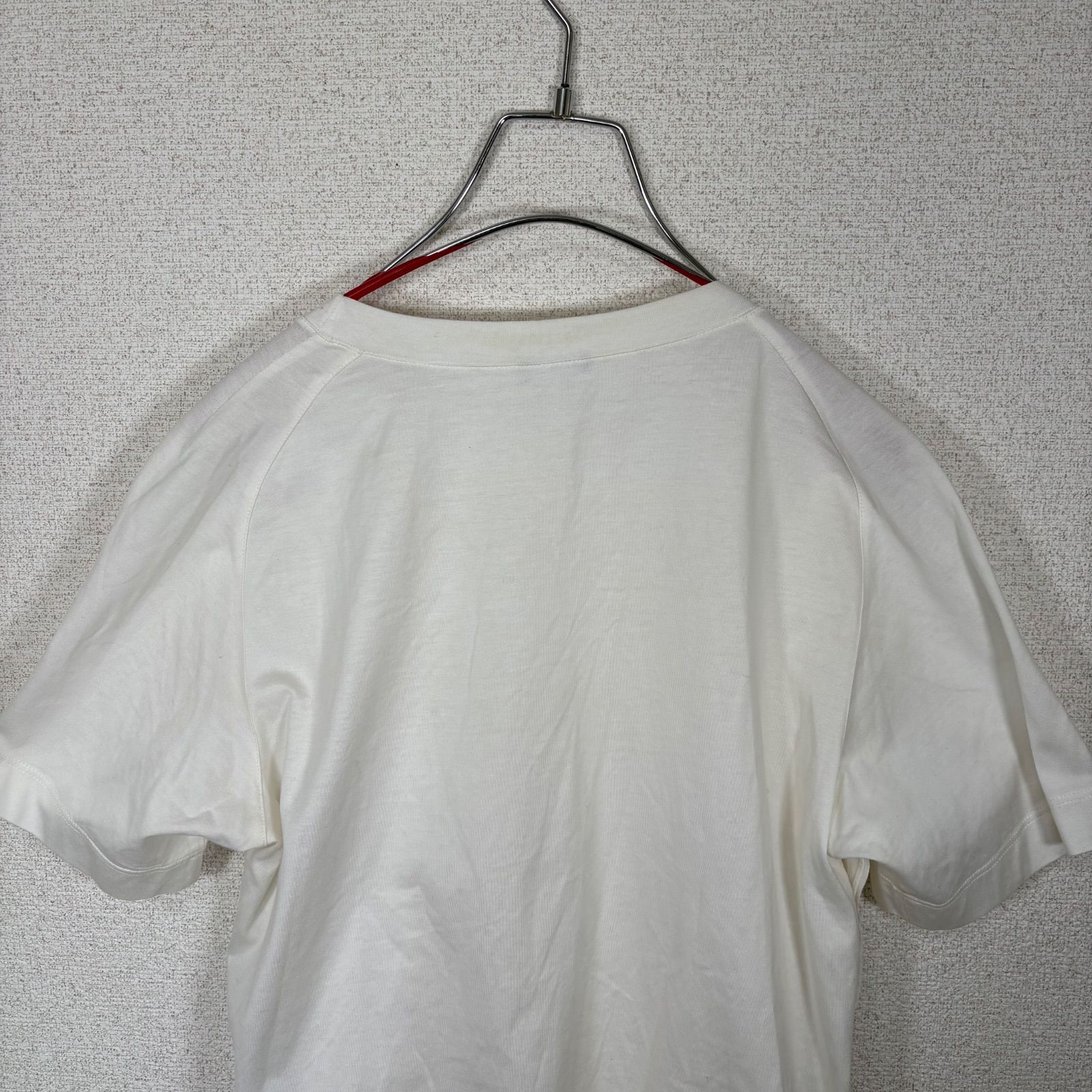 JIL SANDER NAVY 半袖カットソー 36 白 アシンメトリー プリーツ