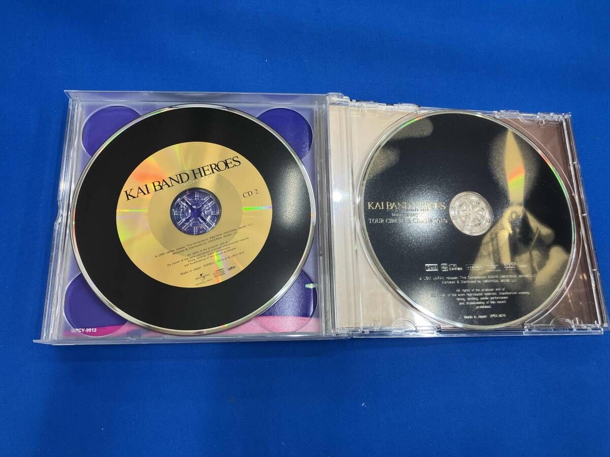 甲斐バンド CD KAI BAND HEROES-45th ANNIVERSARY BEST-(初回限定盤