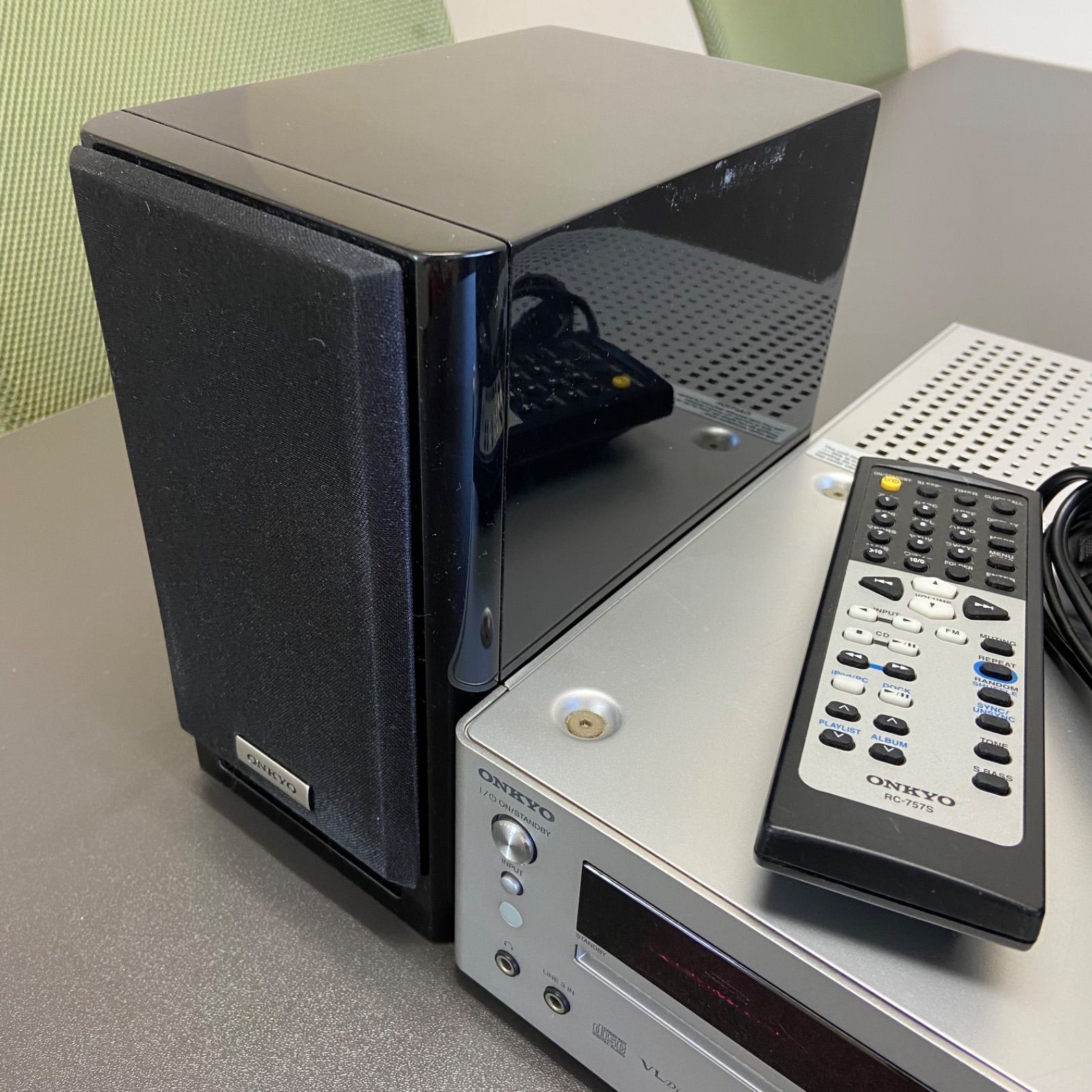 値下げ】【動作確認済み】【美品】ONKYO オンキョー コンポ CD FM 