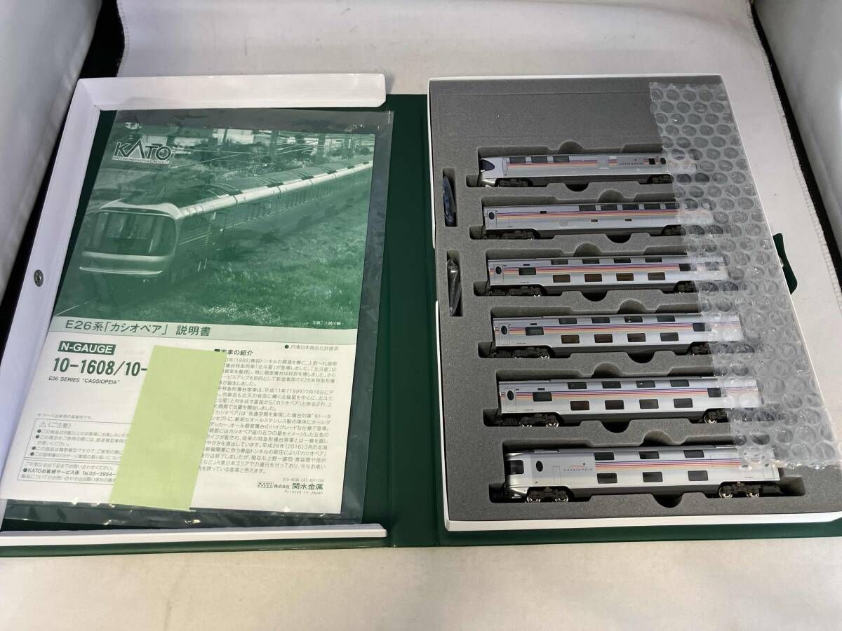 Nゲージ KATO 10-1608 E26系「カシオペア」 6両基本セット カトー