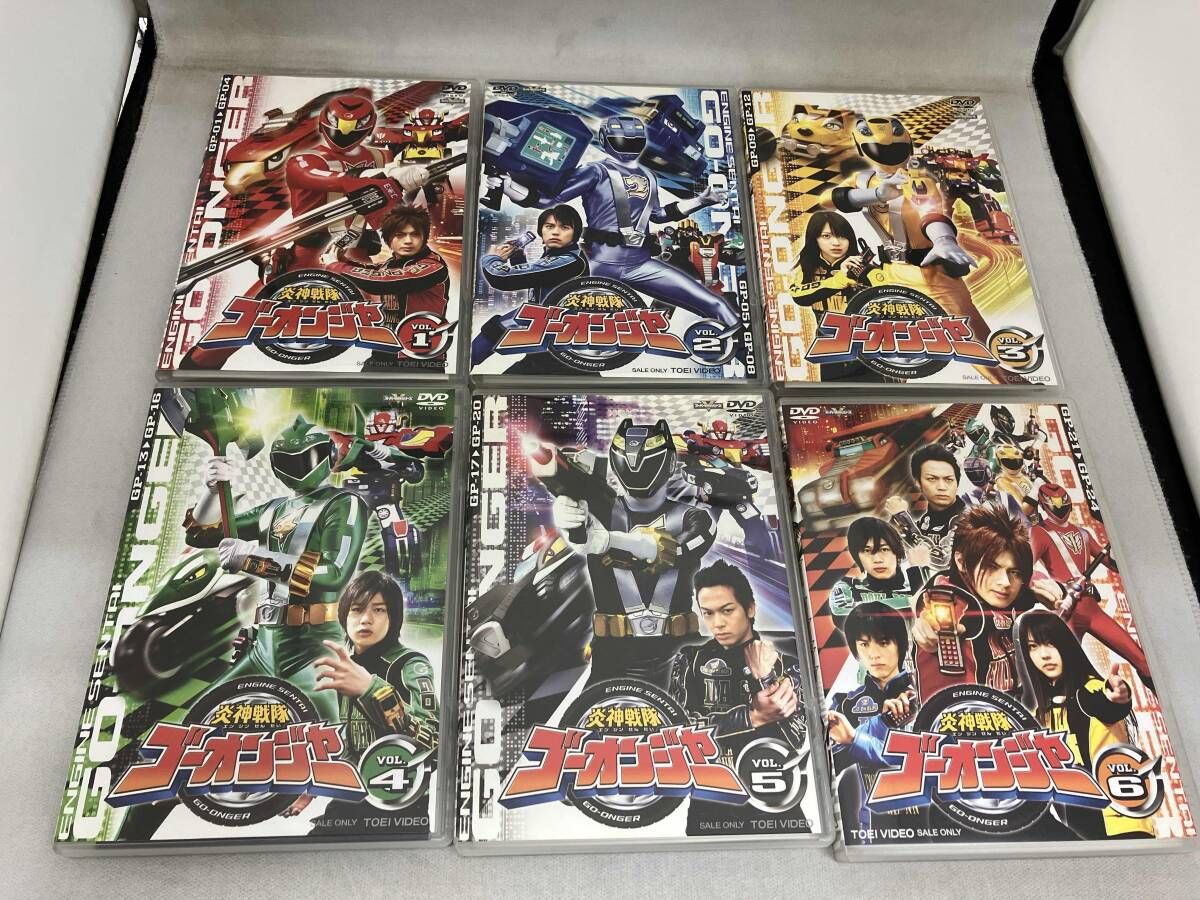 DVD 【※※※】[全12巻セット]炎神戦隊ゴｰオンジャｰ スｰパｰ戦隊シリｰズ