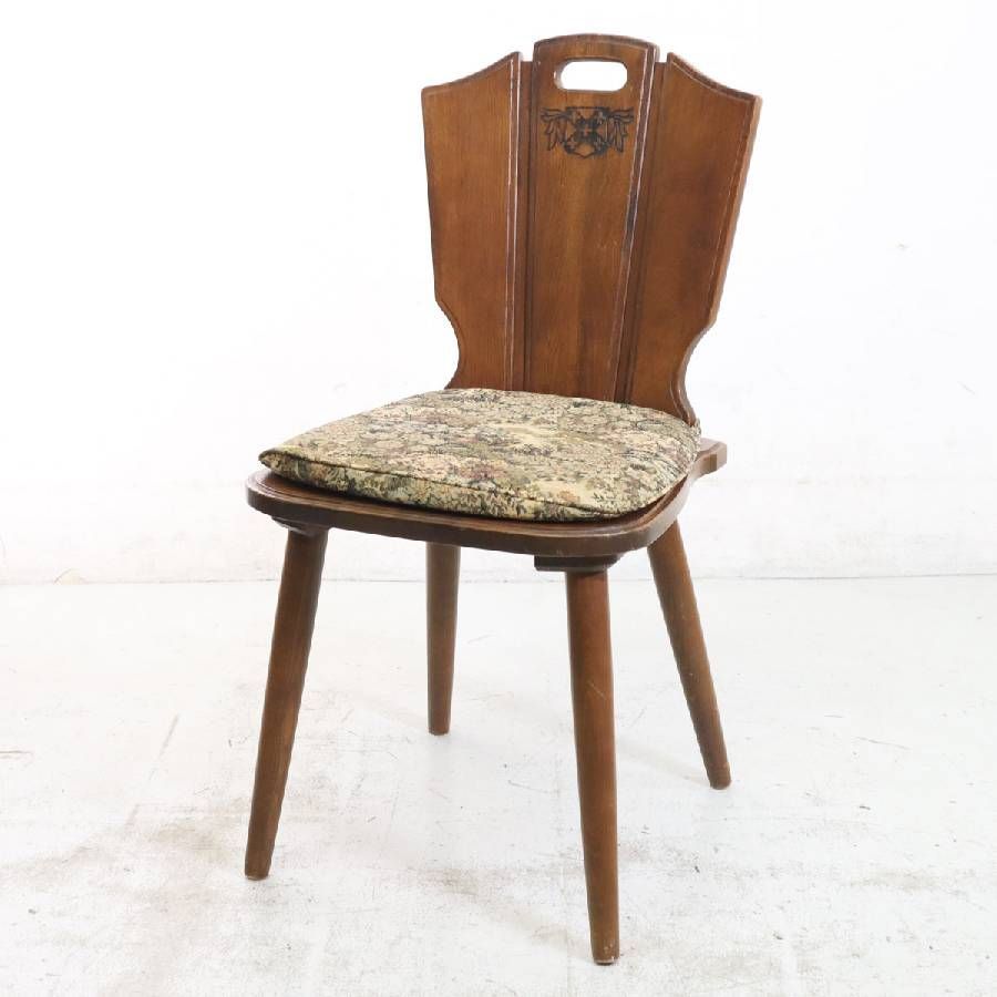 オールドカリモク RUSTIC ルスティック ダイニングチェア 天然木 ナラ