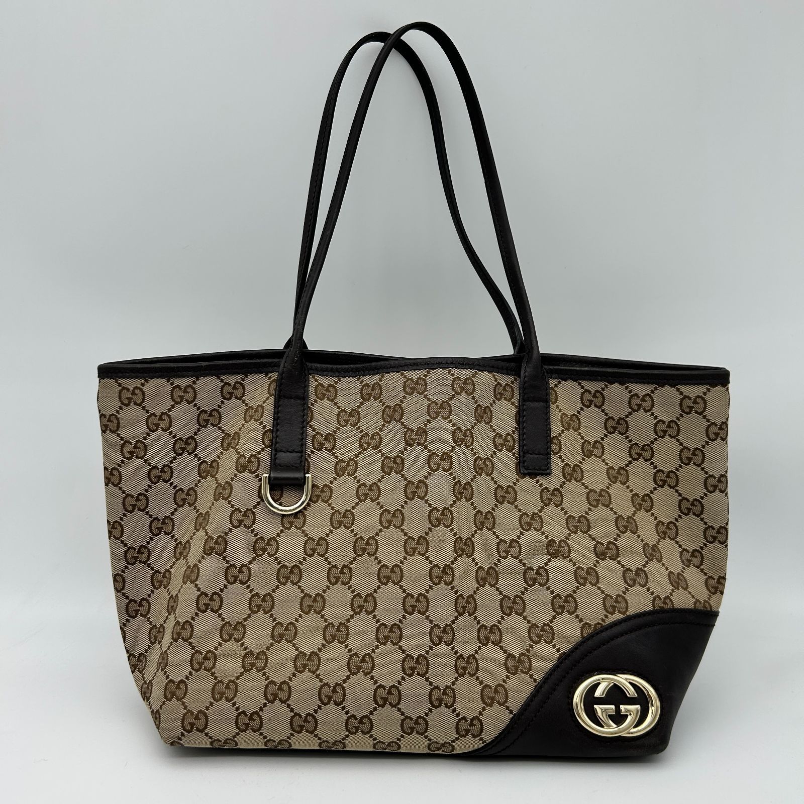 GUCCI ニューブリット GGキャンバス トート バッグ 169946 【】 【公式 