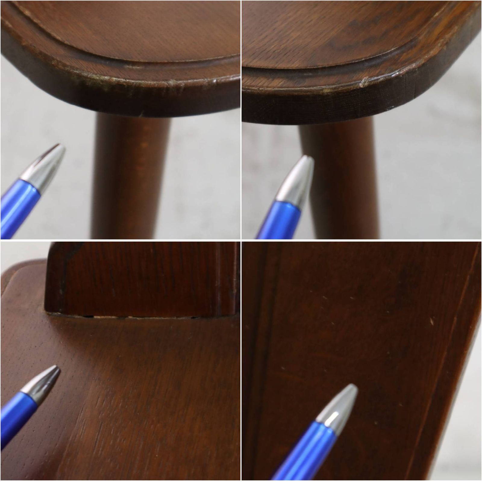 オールドカリモク RUSTIC ルスティック ダイニングチェア 天然木 ナラ