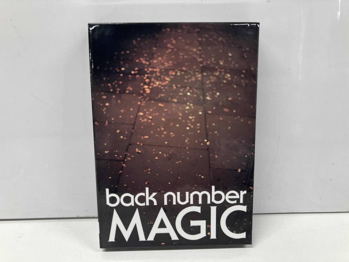 back number CD MAGIC(初回限定盤A)(トールケース仕様)(Blu-ray Disc付