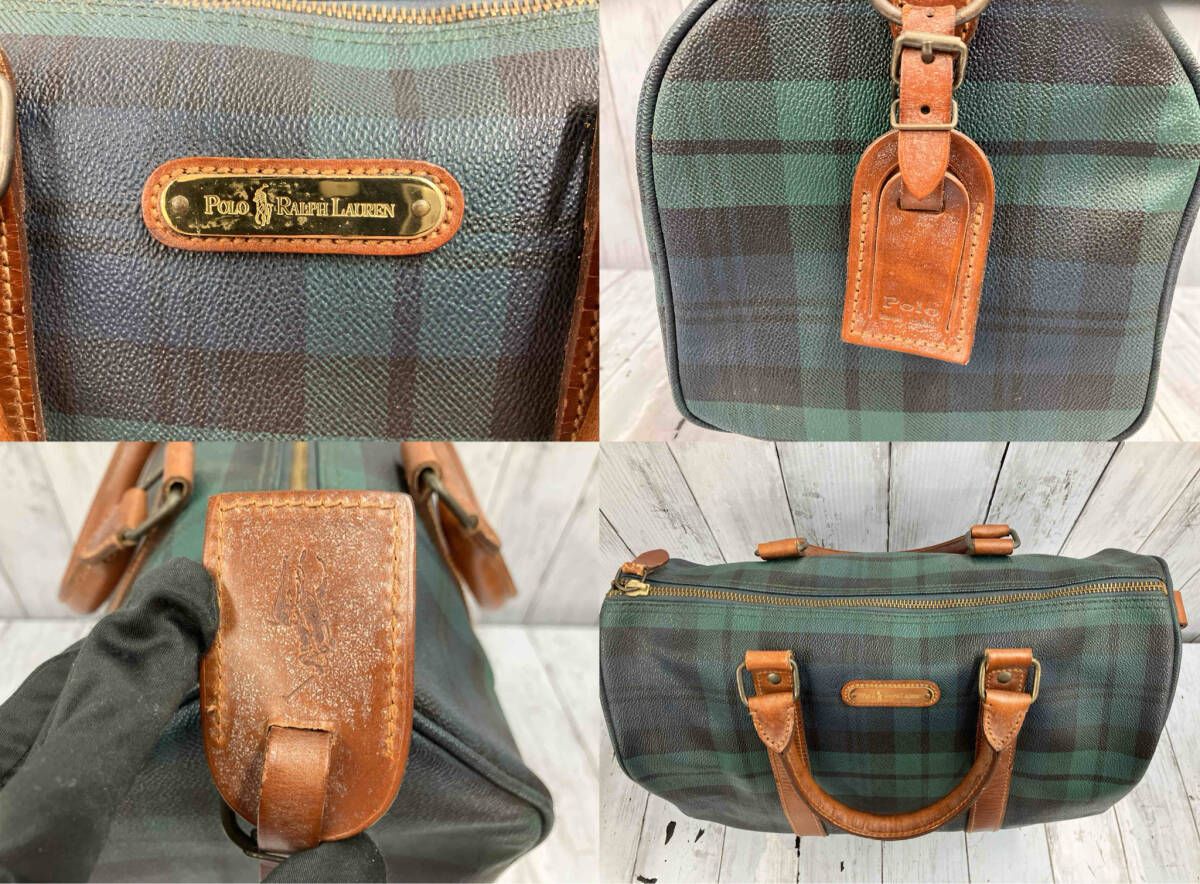 POLO RALPH LAUREN ポロラルフローレン ボストンバッグ グリーン