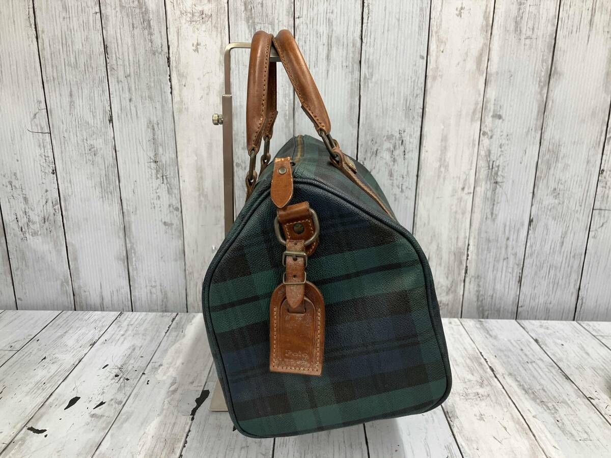 POLO RALPH LAUREN ポロラルフローレン ボストンバッグ グリーン