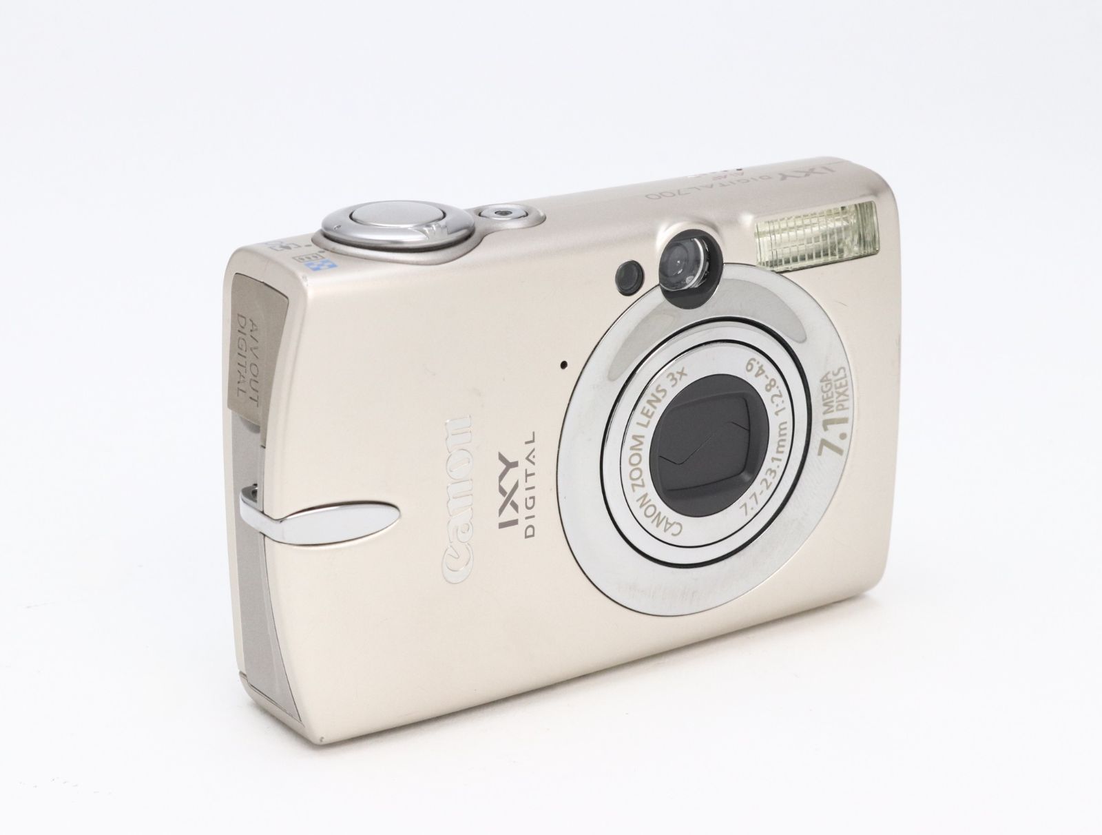 AB+ (良品) Canon キヤノン IXY DIGITAL 700 サテンベージュ 初期不良