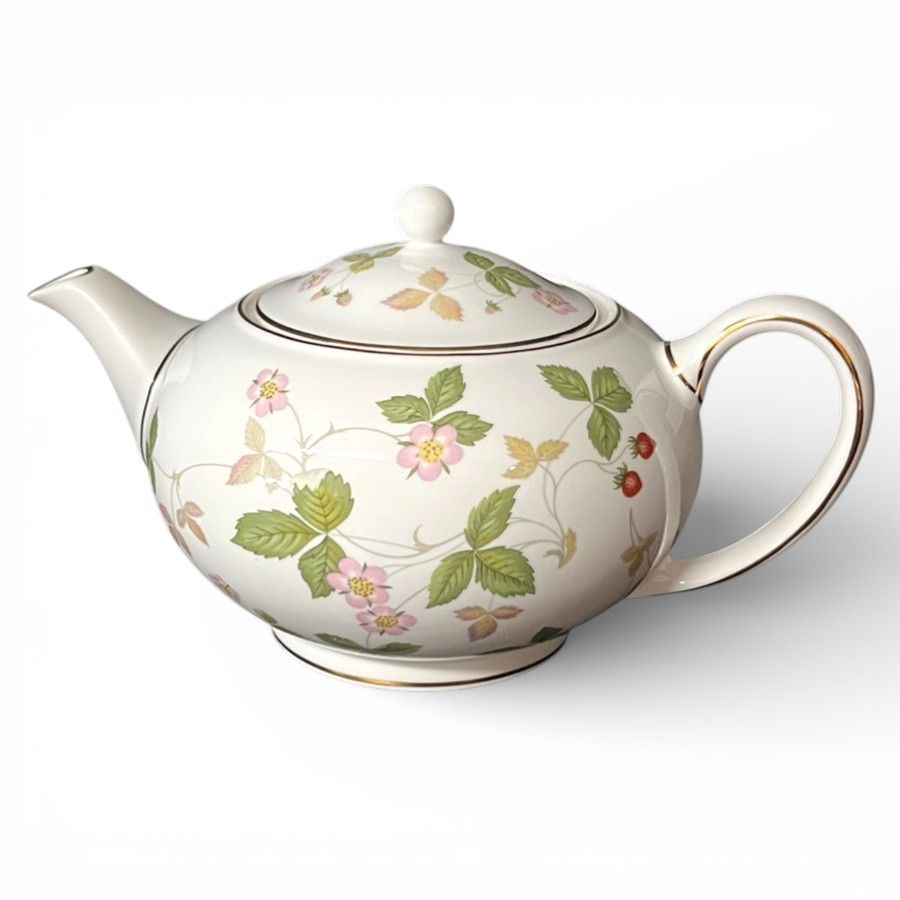 WEDGWOOD/ウェッジウッド ワイルドストロベリー ティーポット 食器 黒