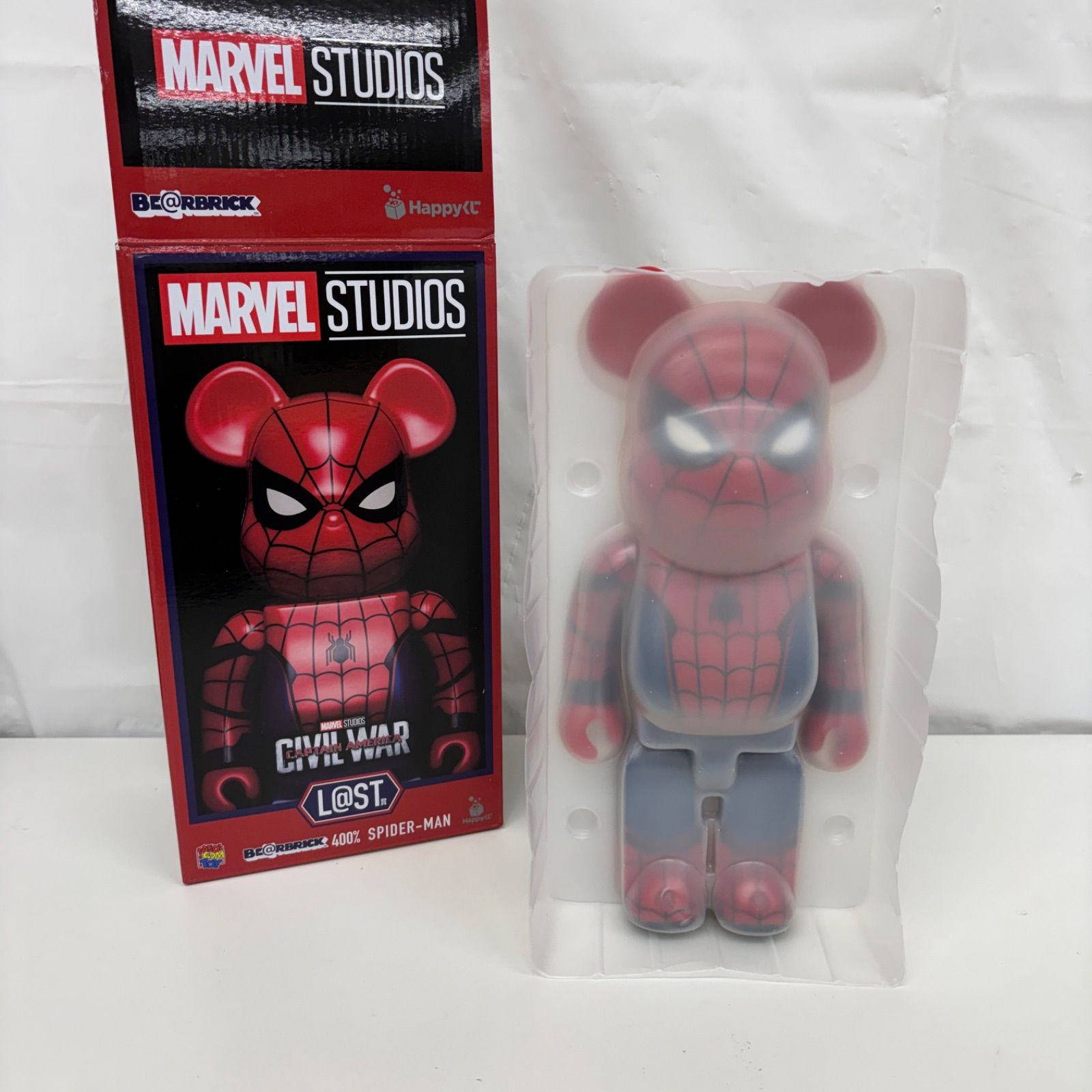 MARVEL BE@RBRICK 400% スパイダーマン 一番くじラストワン賞