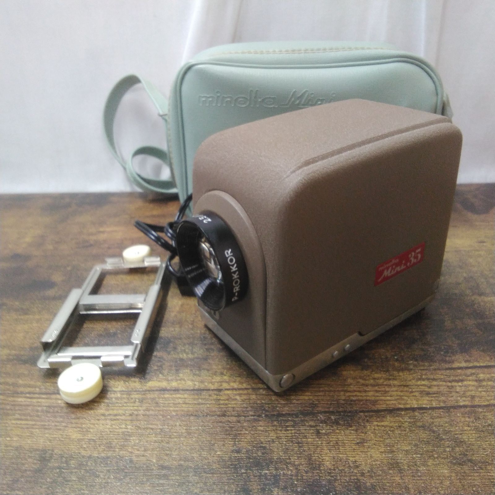 ミノルタ 映写機 mini35 プロジェクター スライド映写機 昭和レトロ 