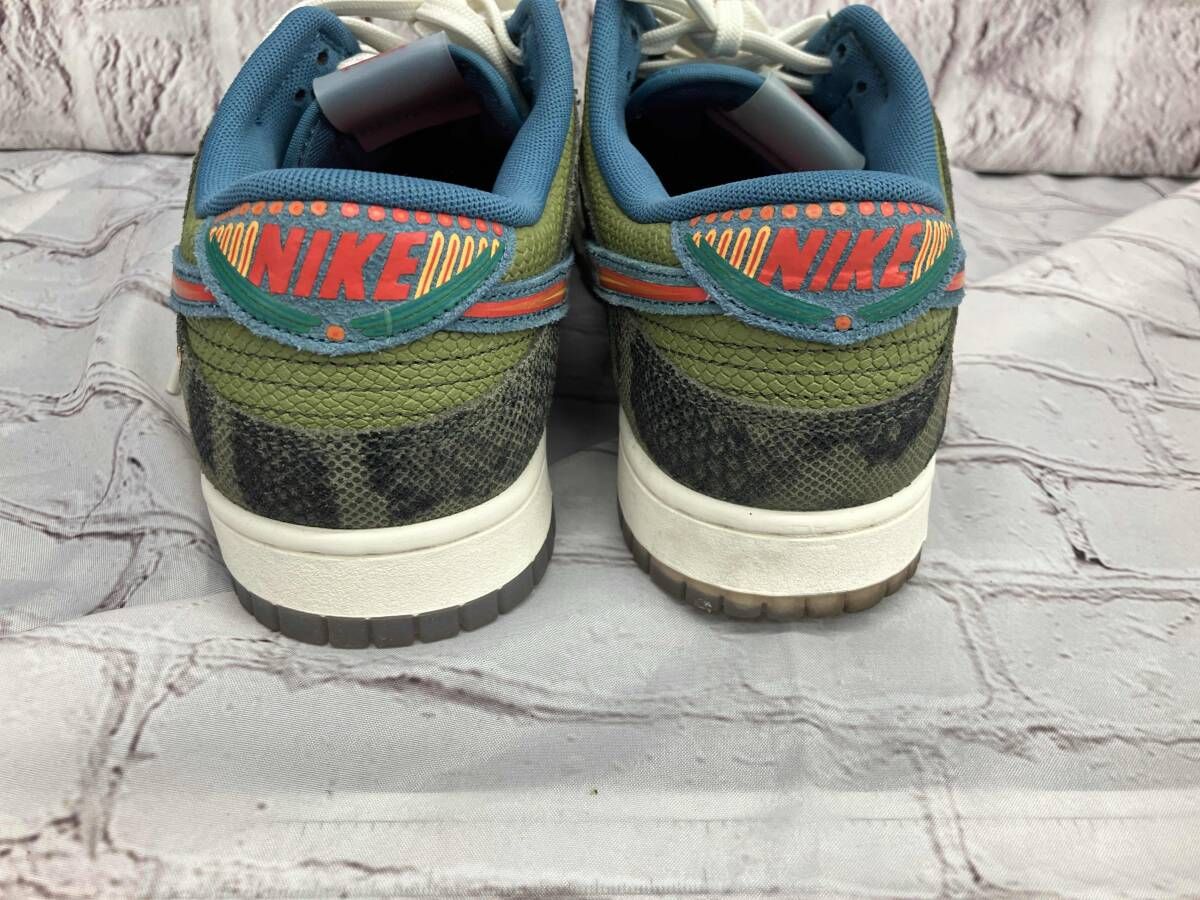 NIKE スニーカー D02160-335 Dunk Low Siempre Familia グリーン 28cm 