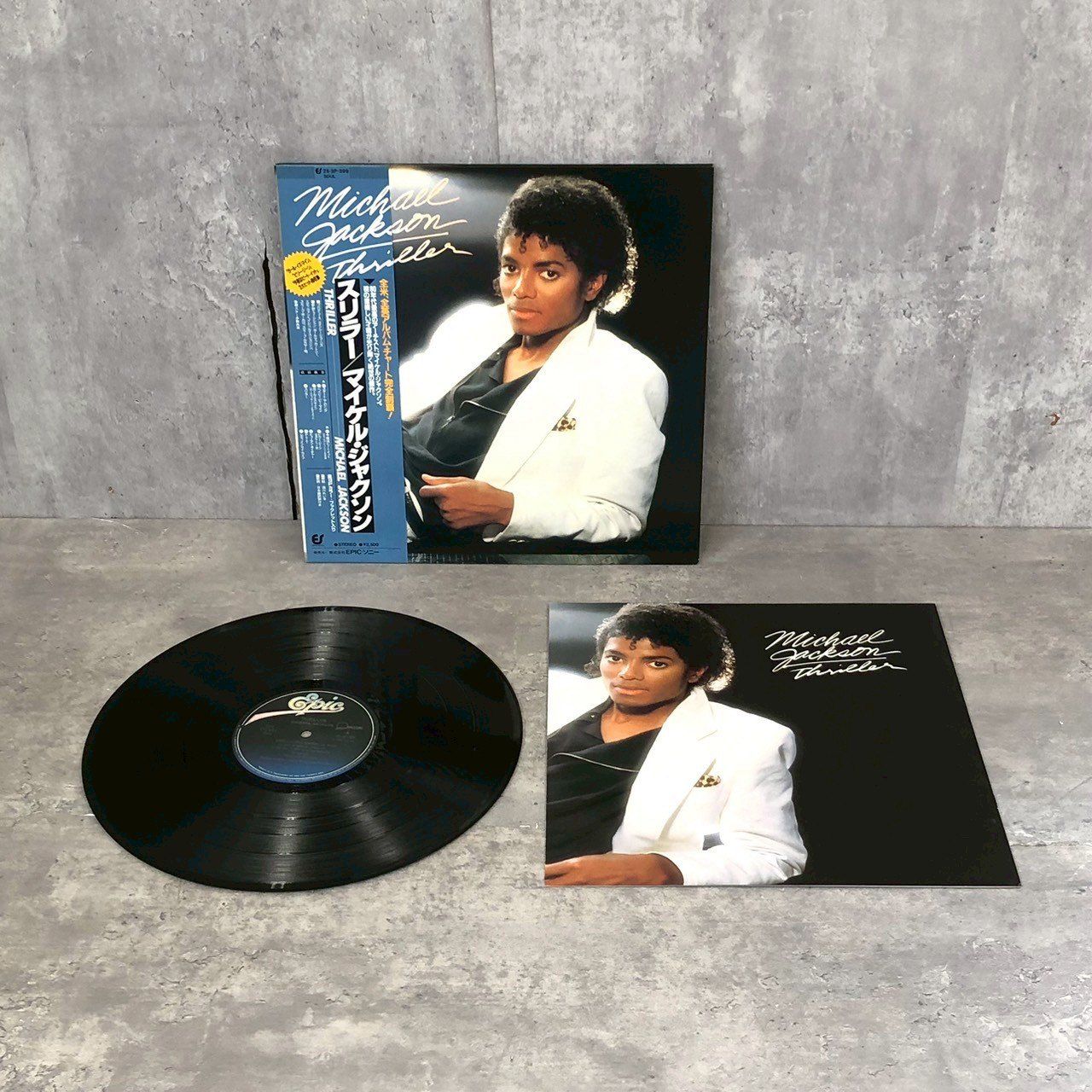 LP/美盤/帯付】Michael Jackson / Thriller マイケルジャクソン - メルカリ