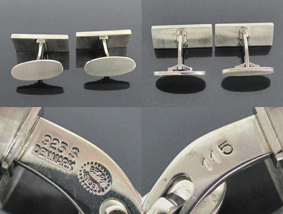 GEORG JENSEN ジョージ・ジェンセン カフリンクス カフスボタン #115