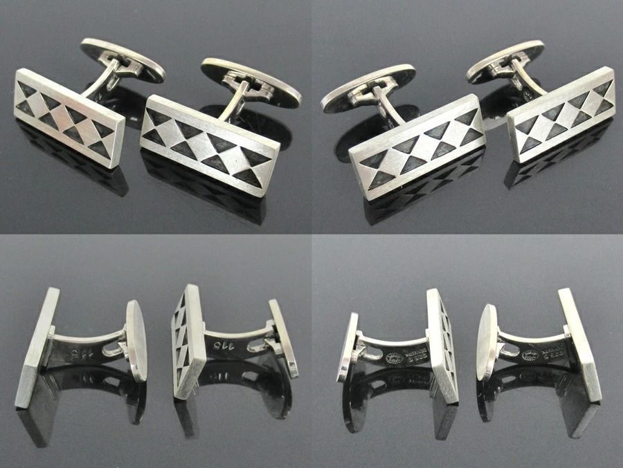 GEORG JENSEN ジョージ・ジェンセン カフリンクス カフスボタン #115