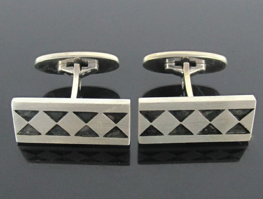 GEORG JENSEN ジョージ・ジェンセン カフリンクス カフスボタン #115