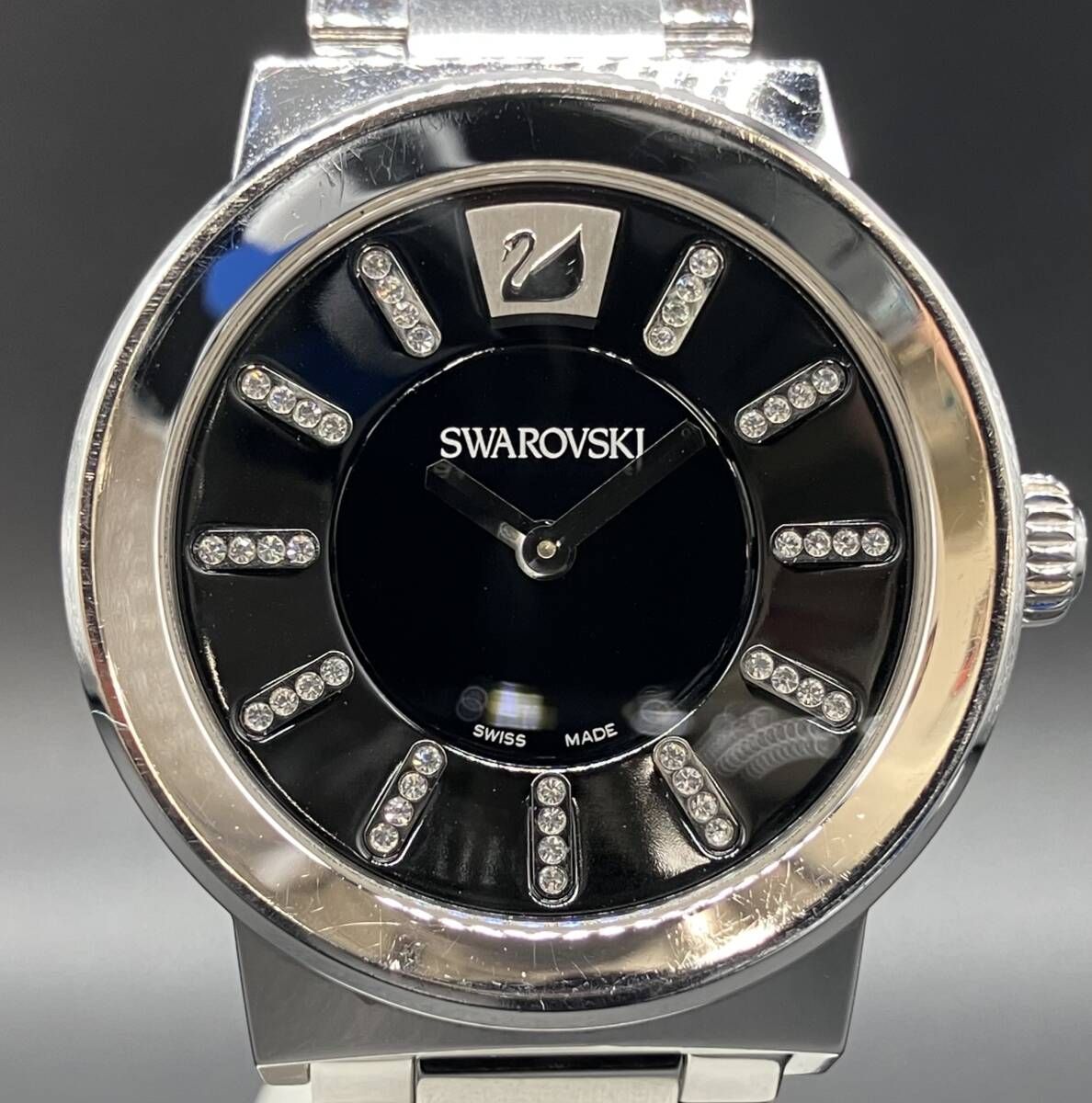 SWAROVSKI スワロフスキー 1047353 クォーツ 腕時計 箱有り - メルカリ