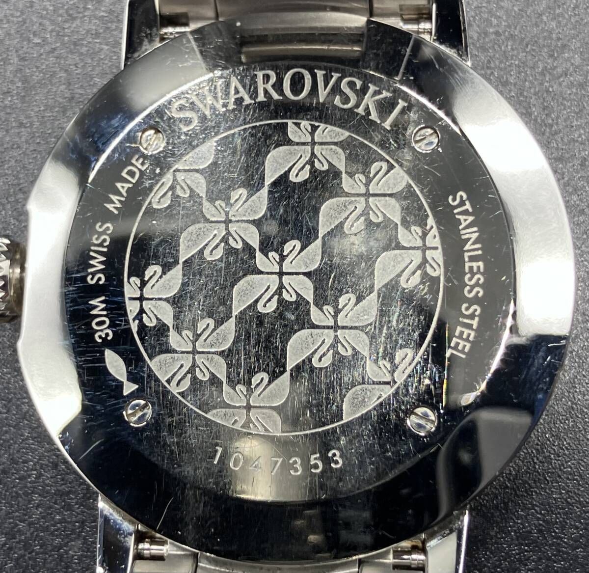 SWAROVSKI スワロフスキー 1047353 クォーツ 腕時計 箱有り - メルカリ