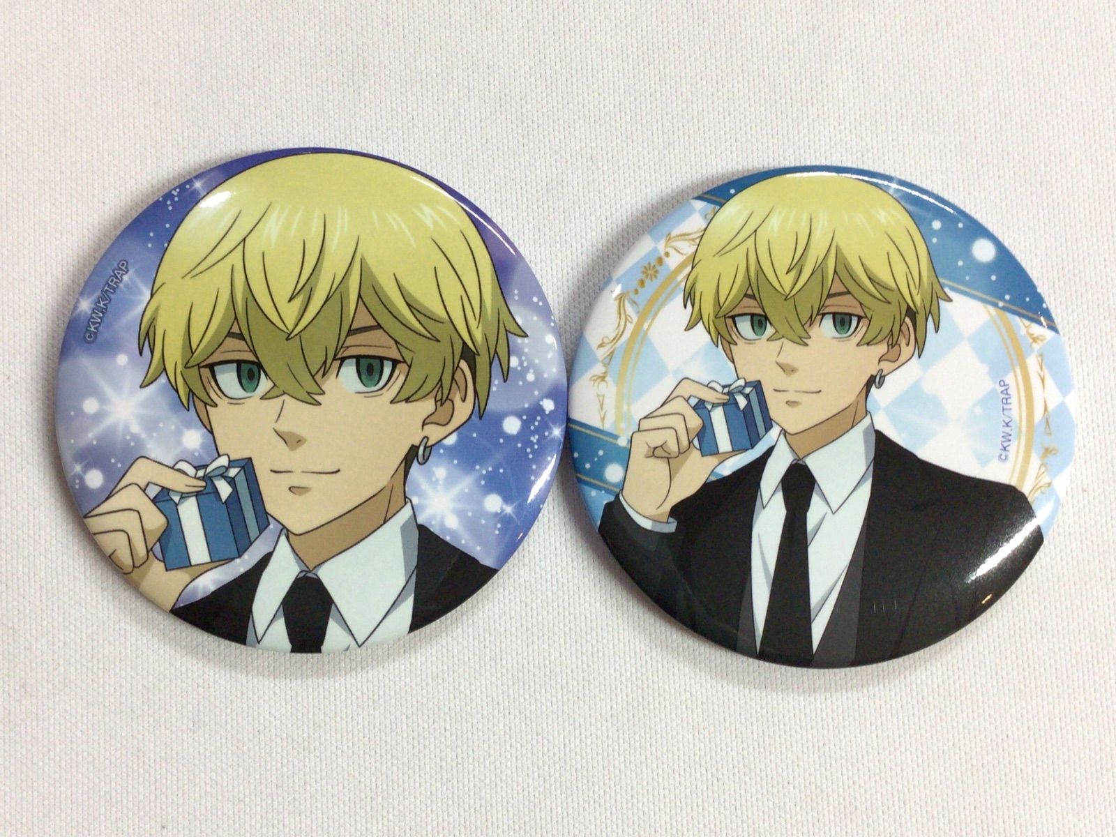 東京リベンジャーズ 松野千冬 ガチャっと 缶バッジ 2個 セット - メルカリ