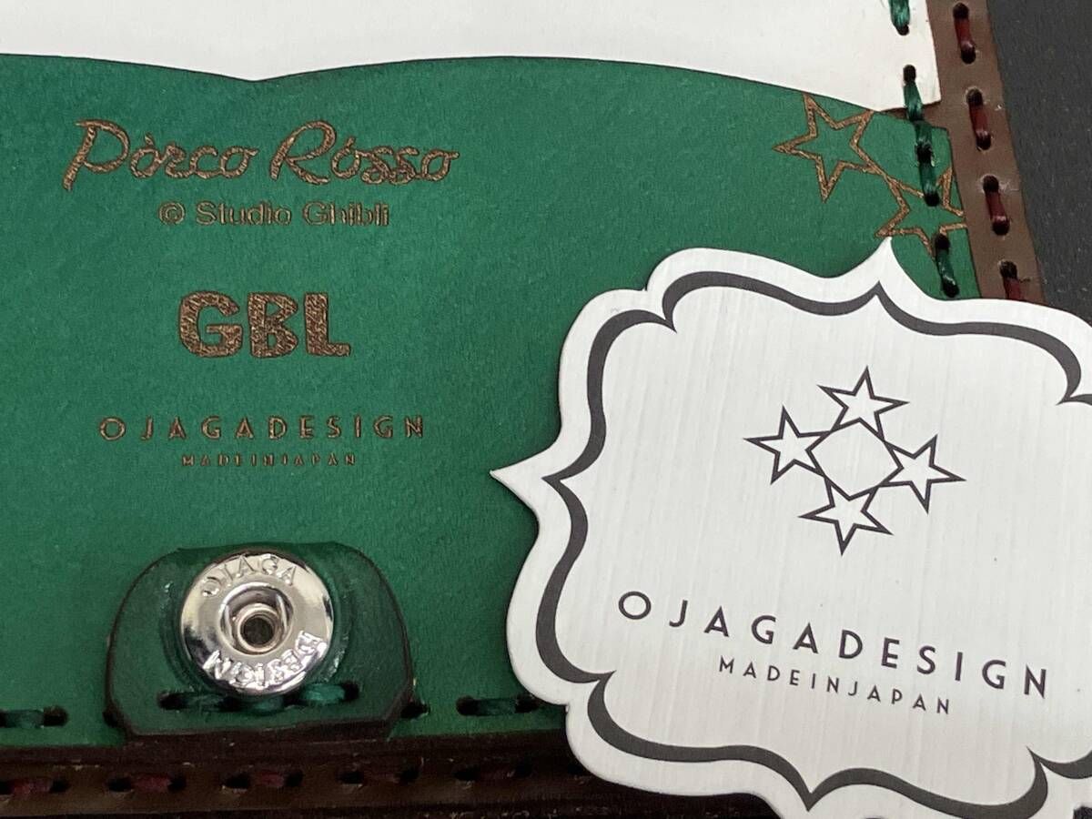 GBL×OJAGADESIGN オジャガデザイン 紅の豚 二つ折り財布 - メルカリ