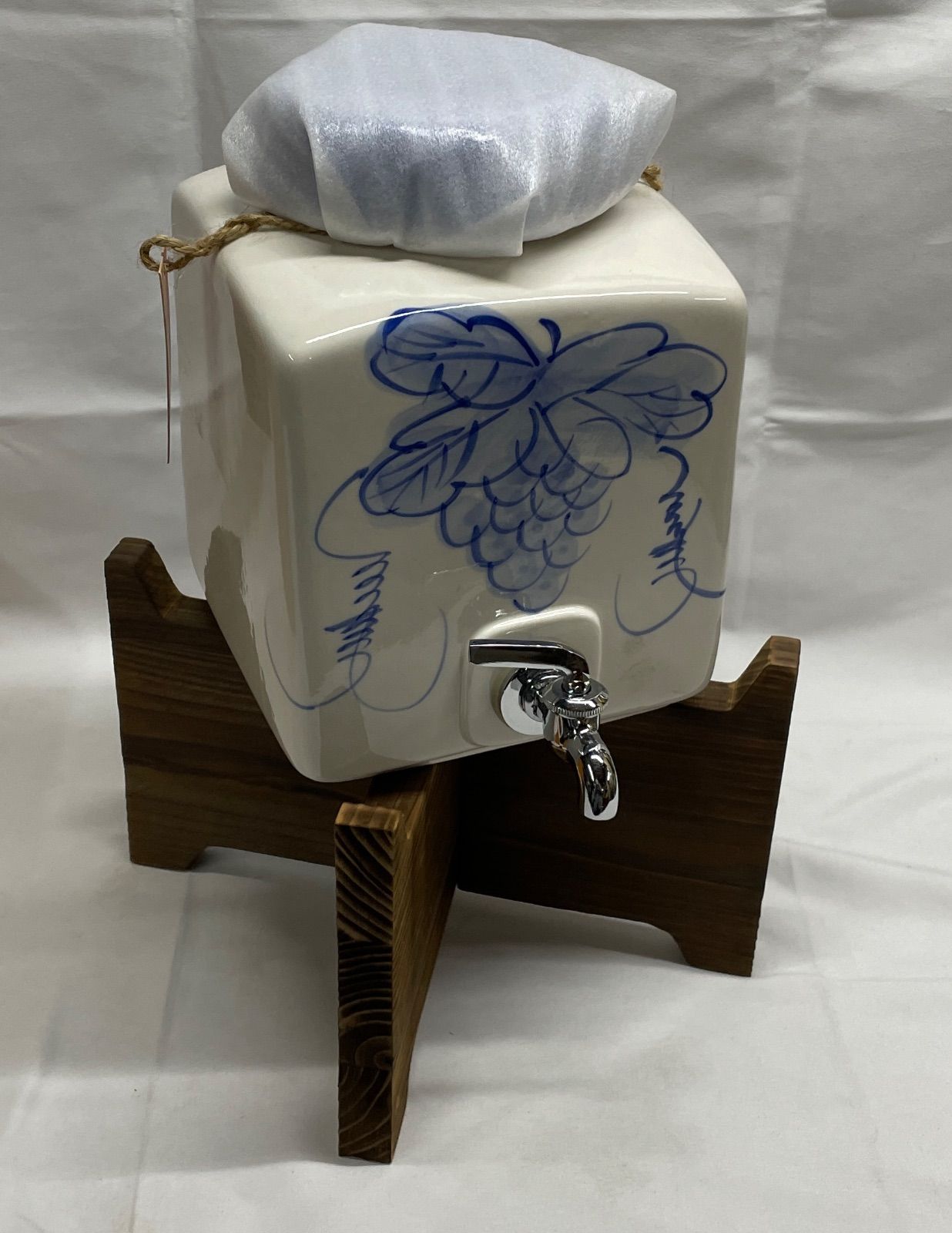 ◇ Aito 焼酎サーバー [ 261-191 ] 陶器 ぶどう 【保管品/開封確認済み