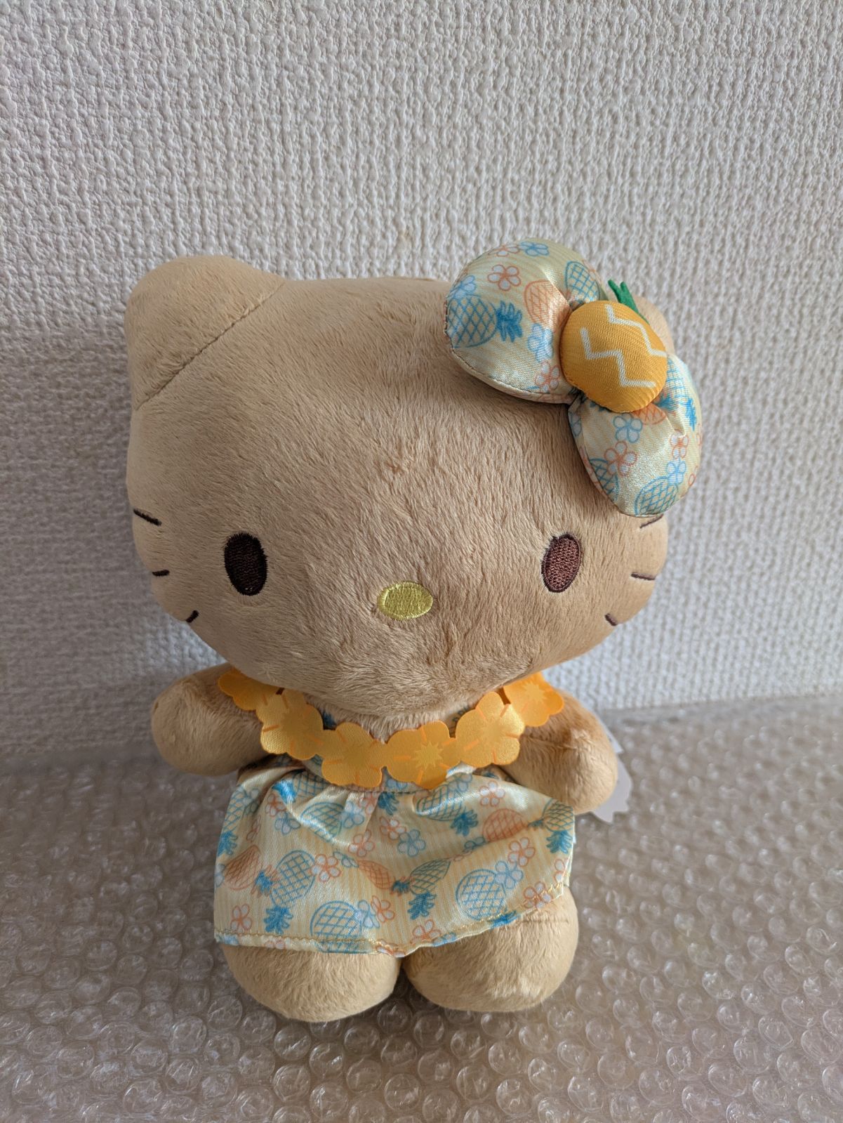 イエロー HelloKitty ハローキティ ぬいぐるみ スパリゾート