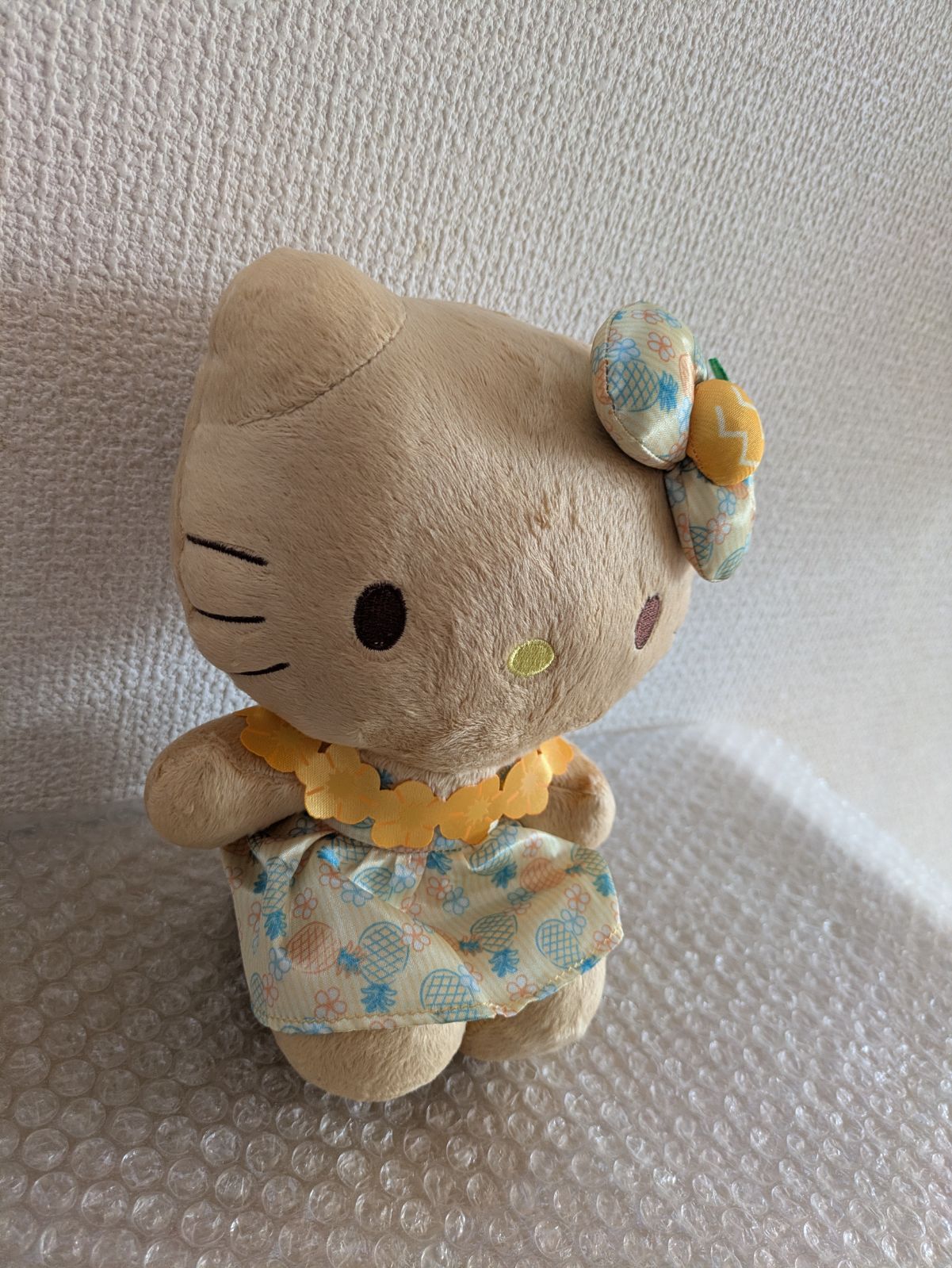 イエロー HelloKitty ハローキティ ぬいぐるみ スパリゾート