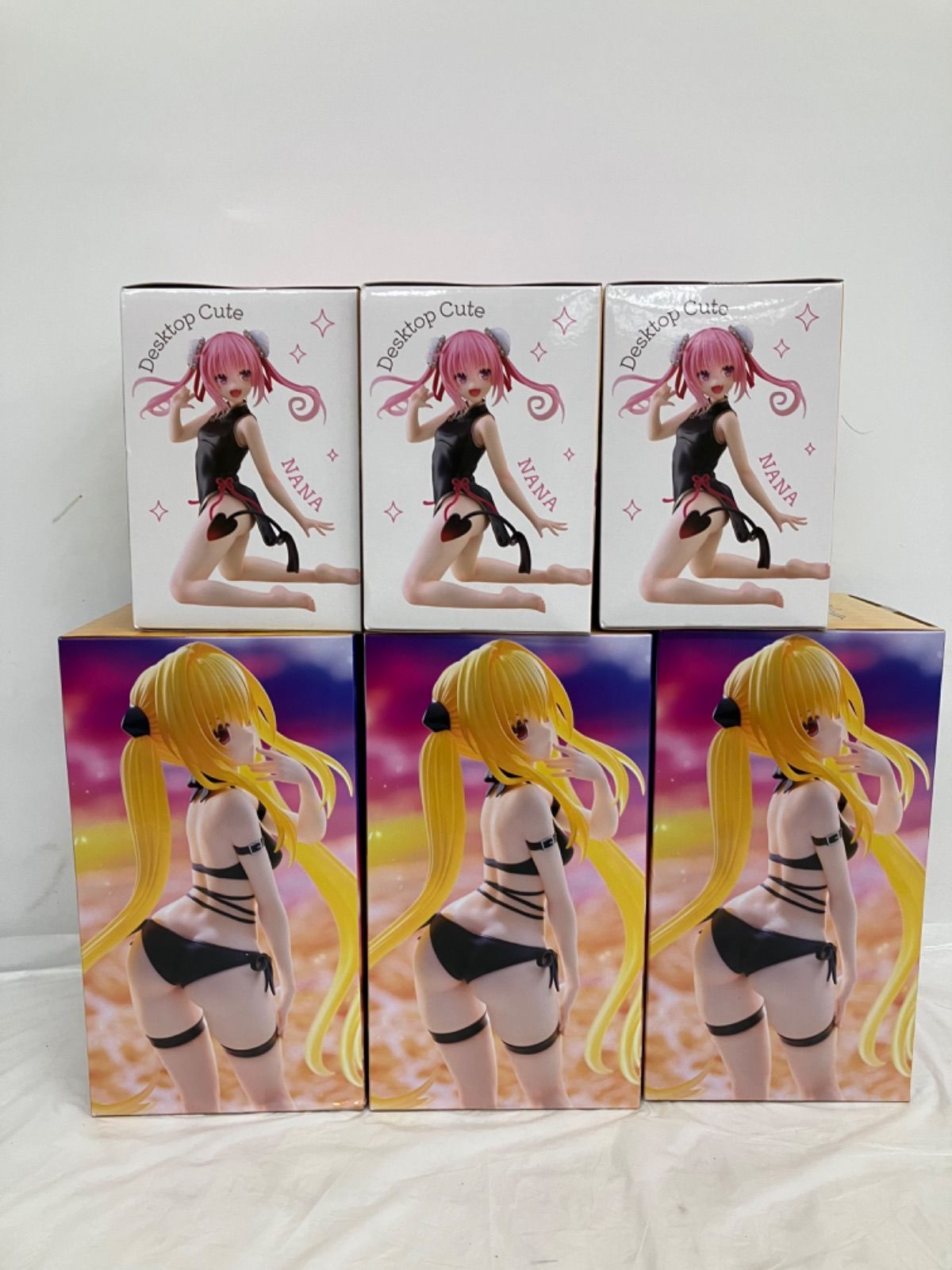 未開封 To LOVEる ダークネス Desktop Cute ナナ 金色の闇 Trio-Try-iT