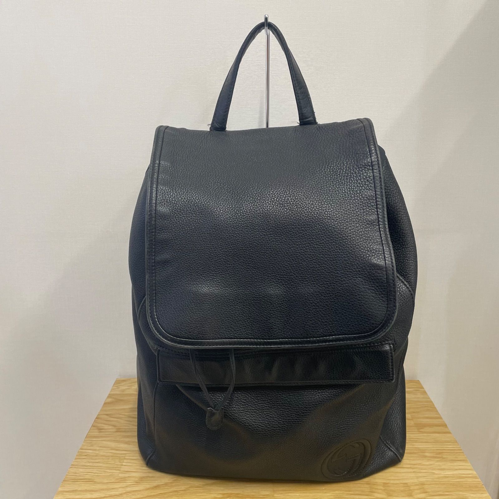 □グッチ GUCCI 322061 インターロッキングGレザーバックパック