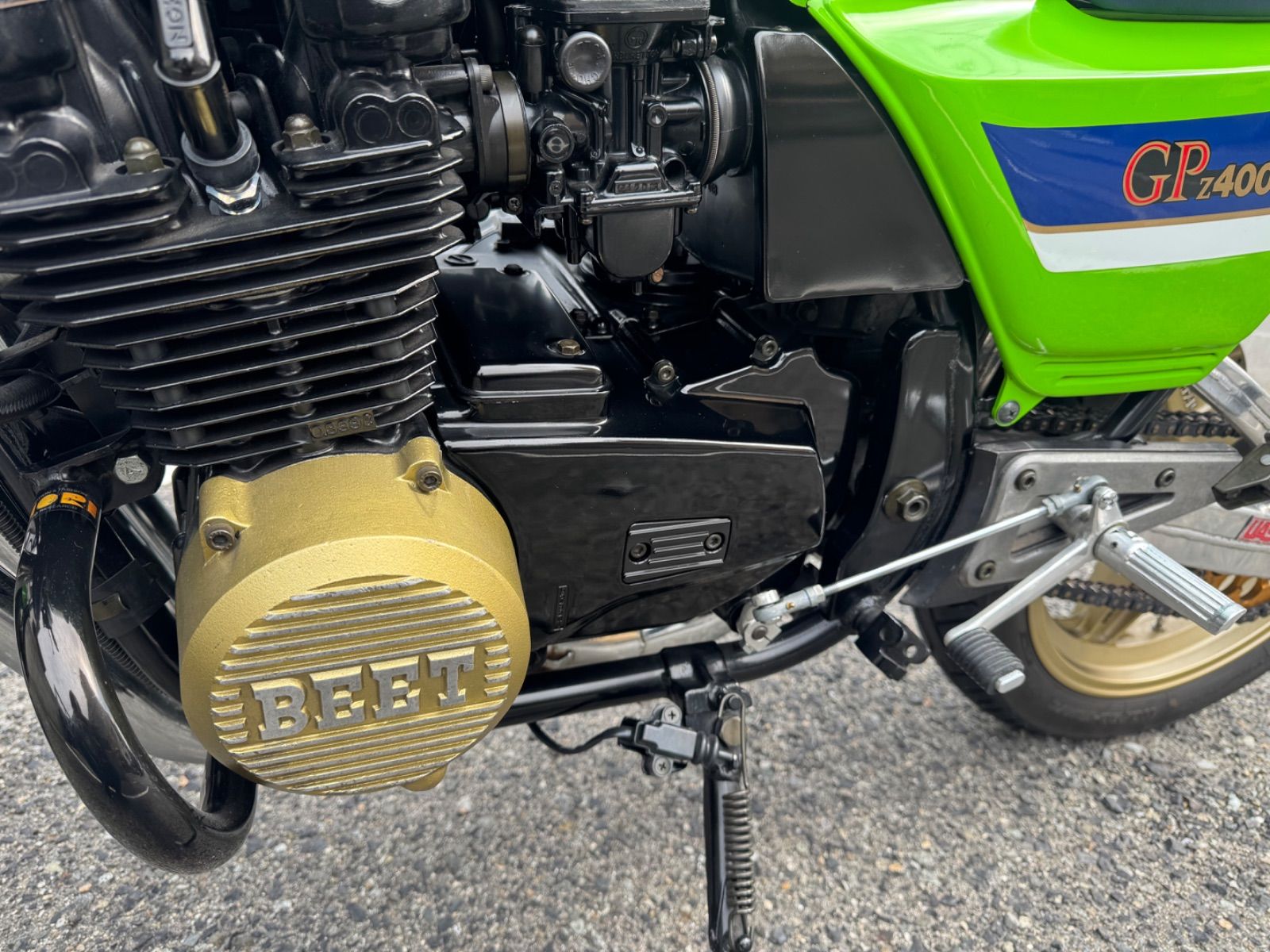 Z400GP Z550GP クラッチレリーズフィンカバー Z400GP専門店エムゼクト 