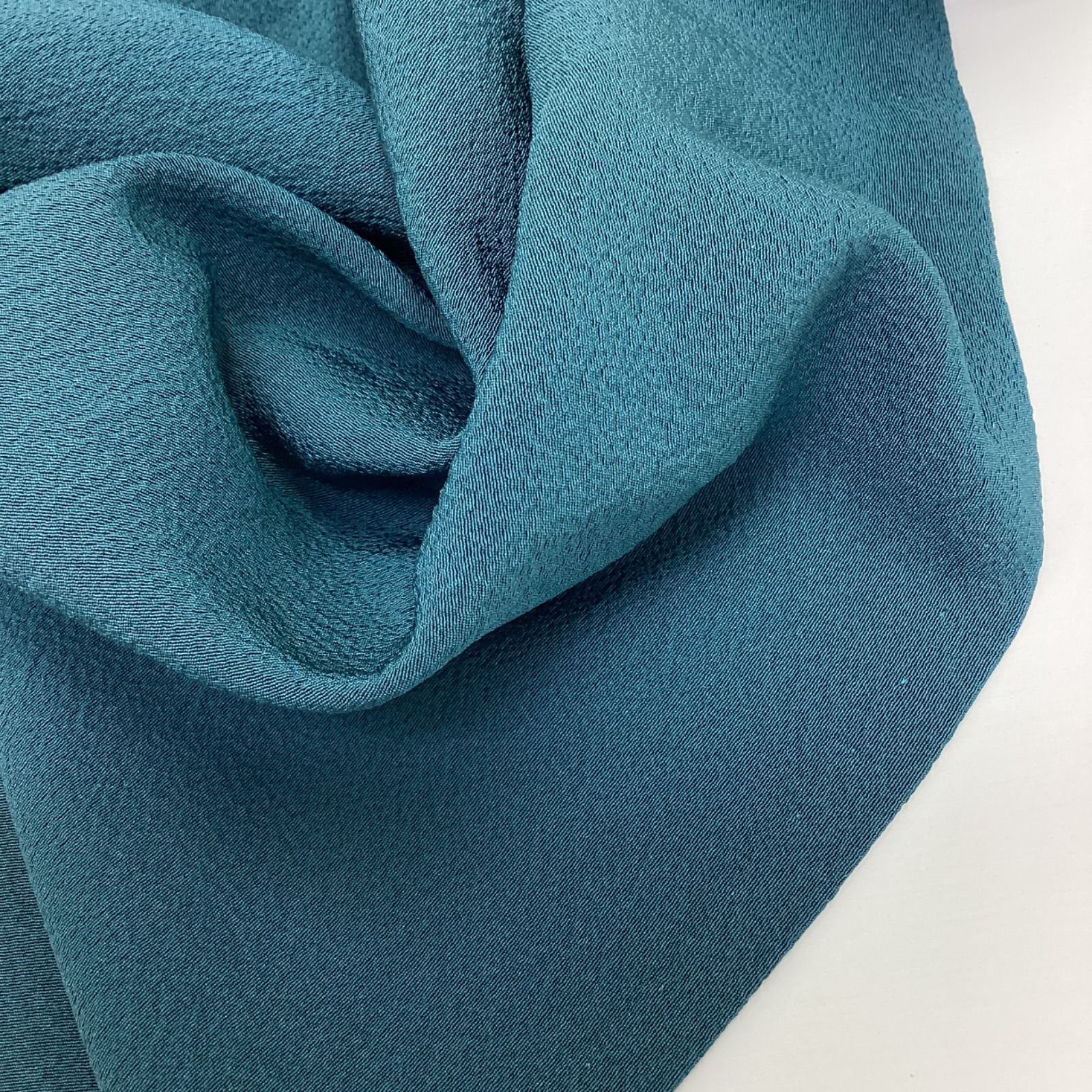 中古品 単衣着物 色無地 縫紋 深藍色 正絹 R457 - メルカリ