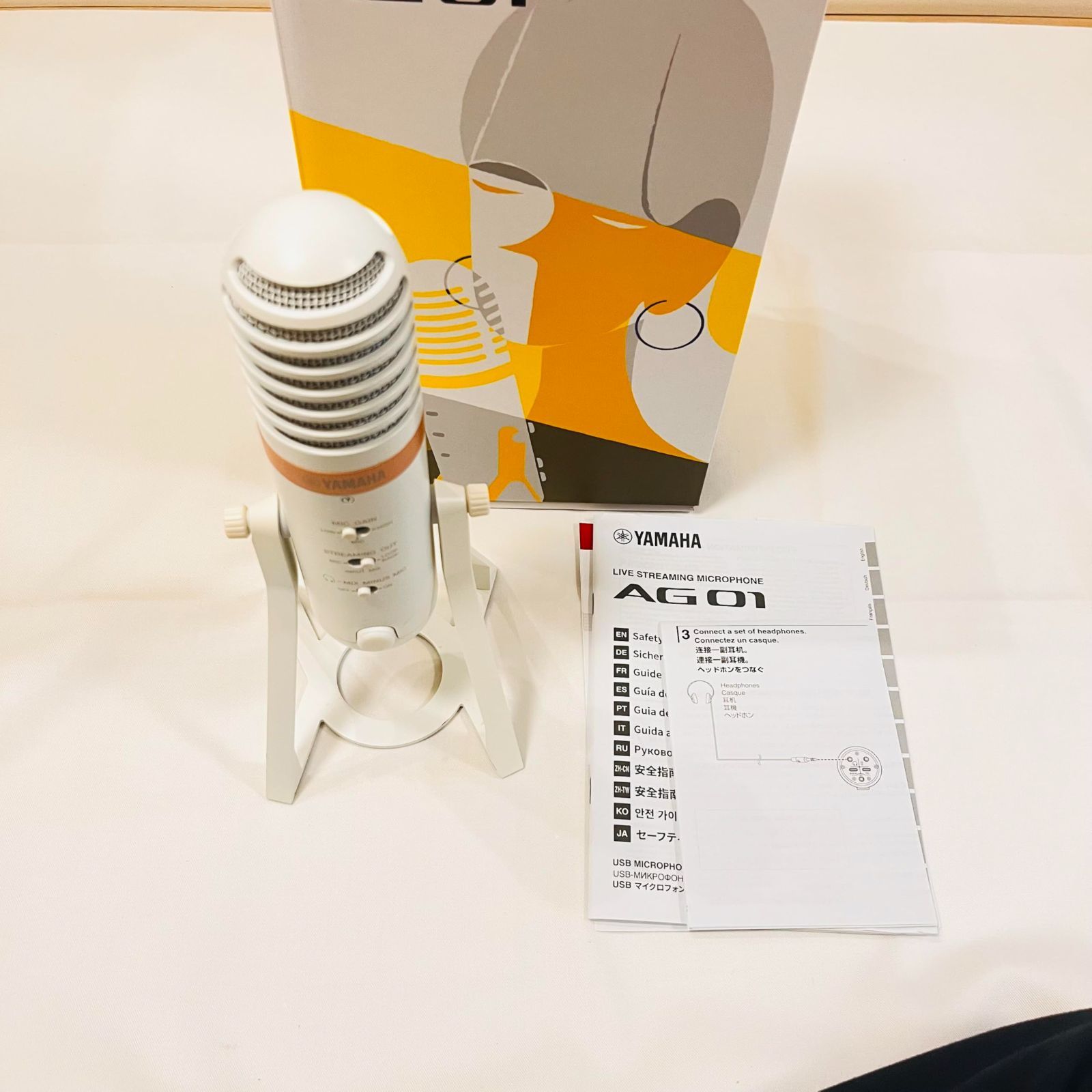 ヤマハ YAMAHA ライブストリーミングマイクロフォン マイク一体型 USB