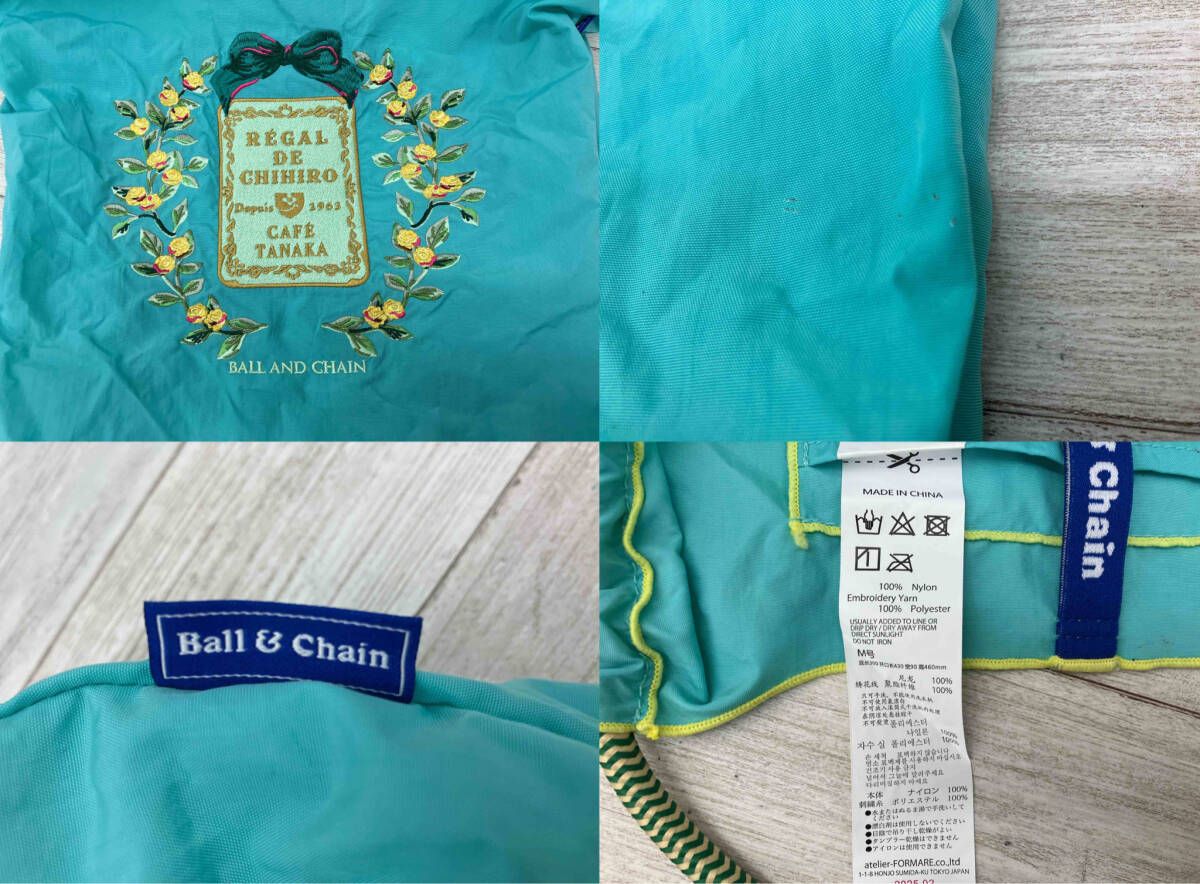 BALL&CHAIN／ボールアンドチェーン／カフェタナカ ／エコバッグ