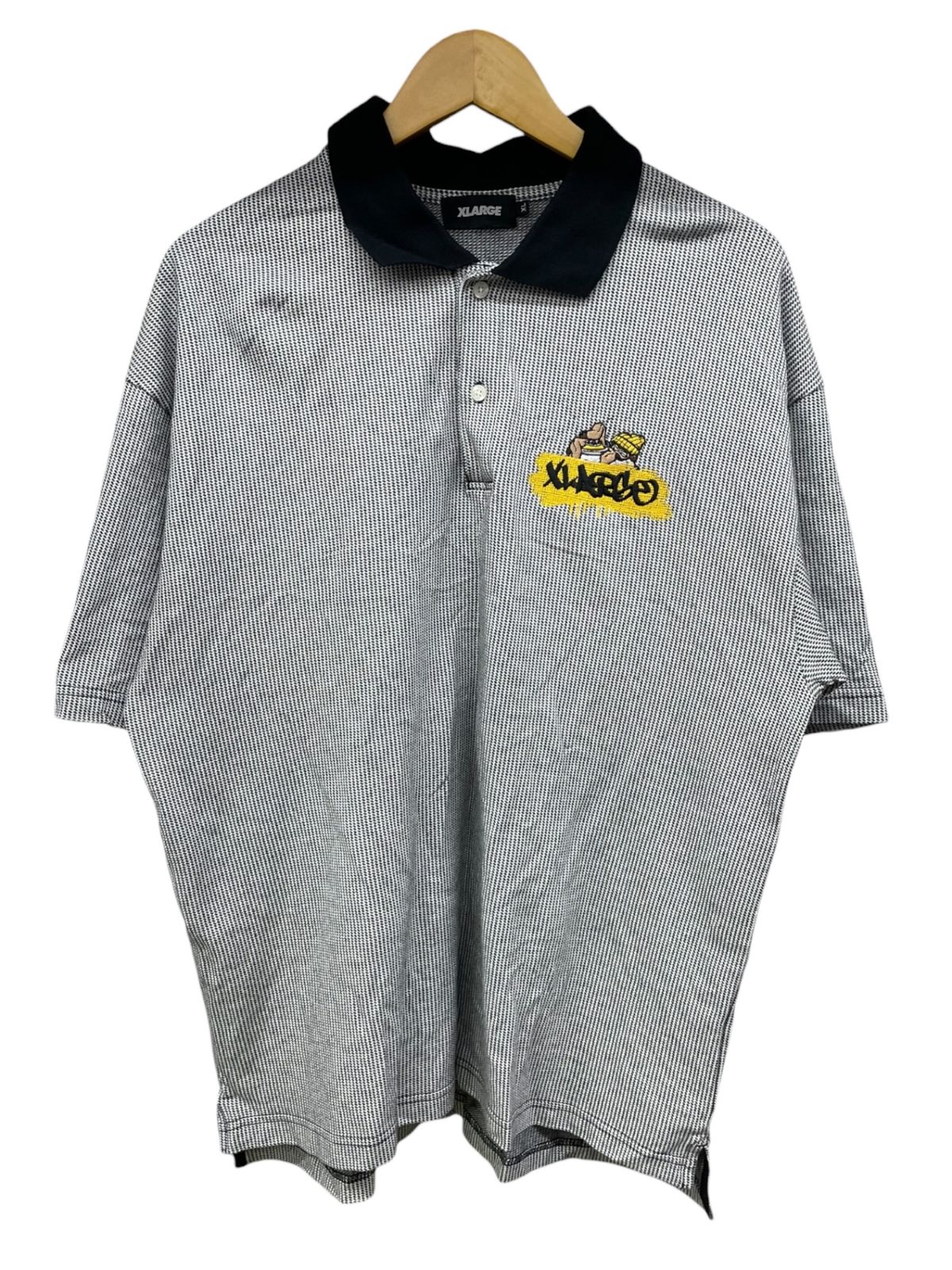 X-LARGE (エクストララージ) 半袖 シャツ コットン 千鳥格子 