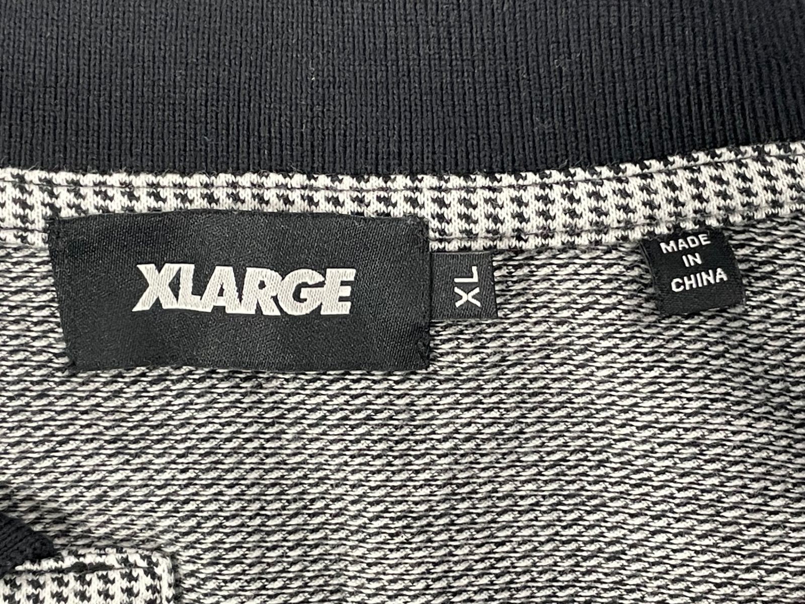 X-LARGE (エクストララージ) 半袖 シャツ コットン 千鳥格子 