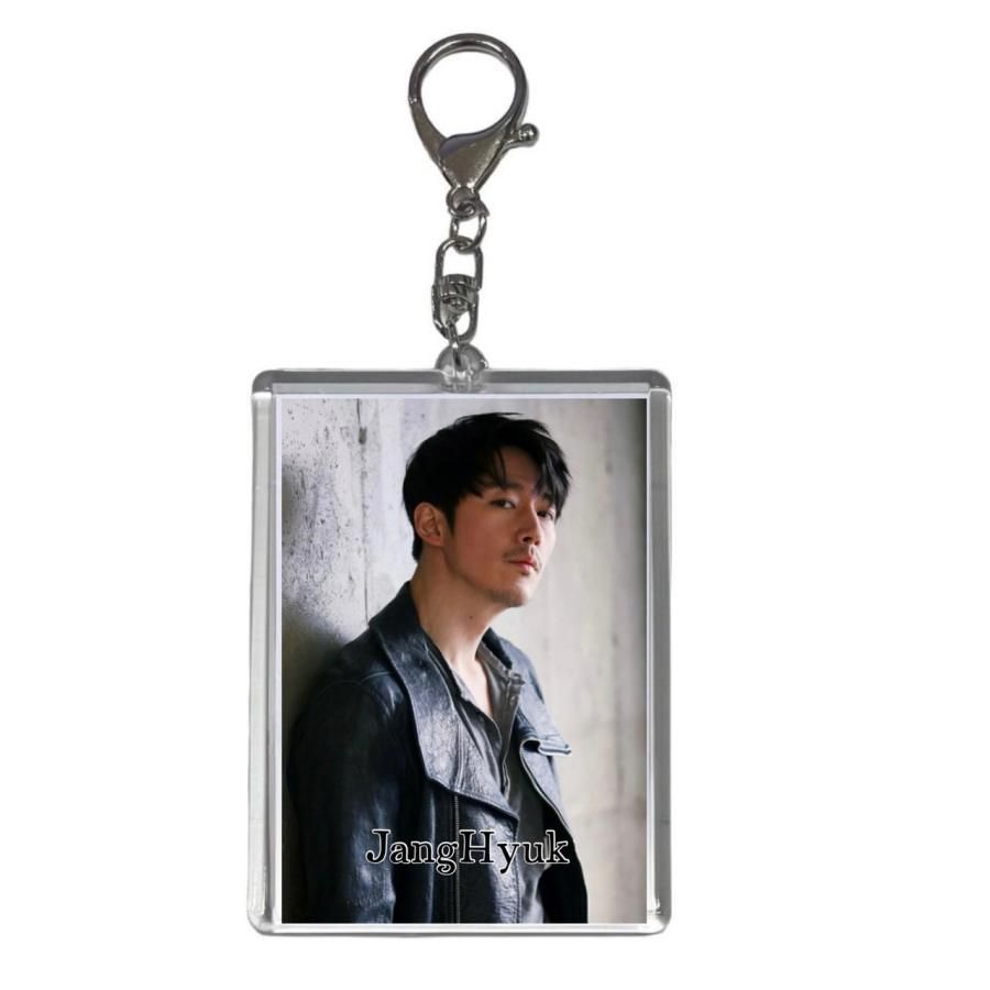チャンヒョク トレカサイズ 写真入り キーホルダー 韓流 グッズ jv050